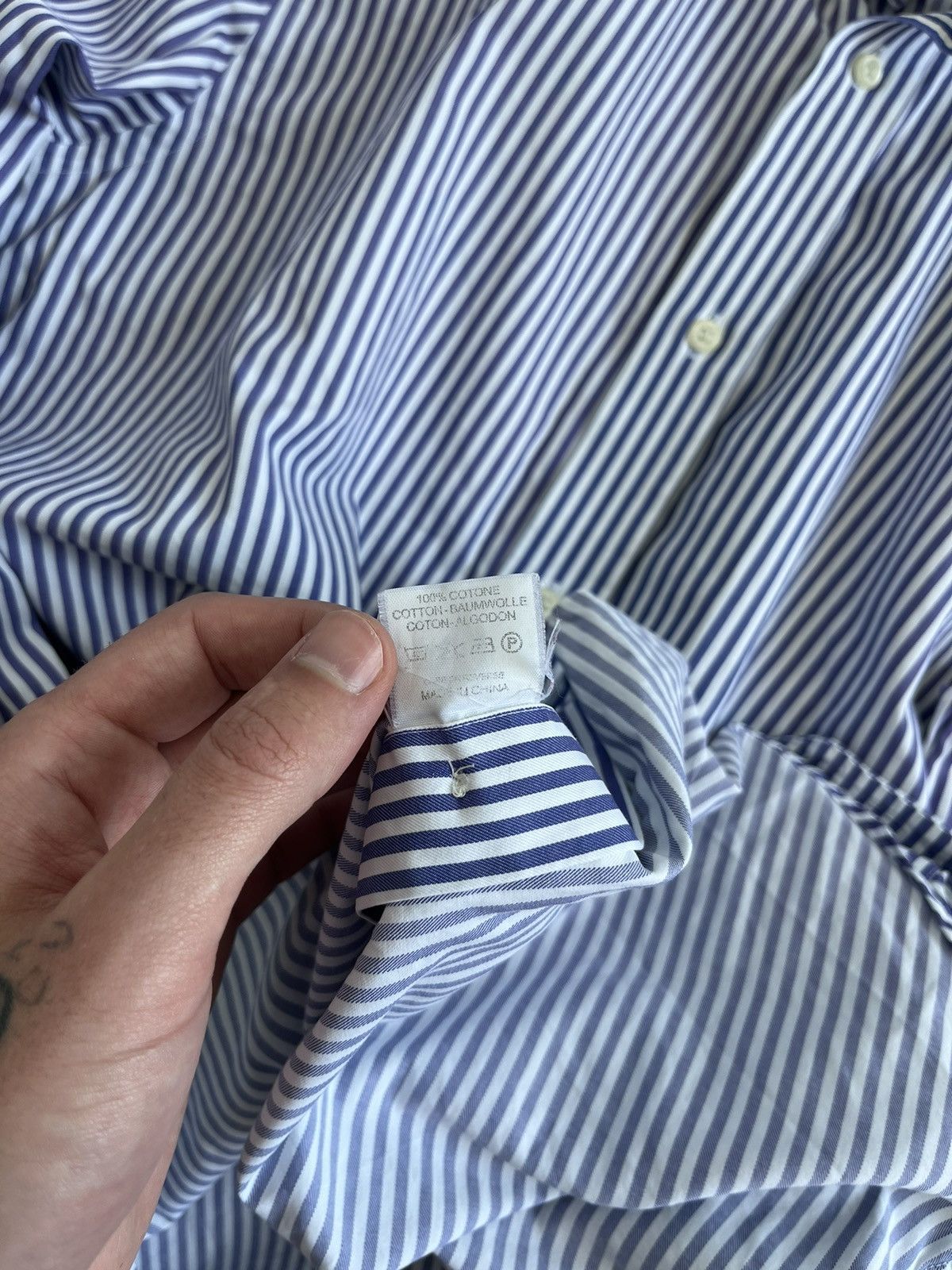 Boggi Boggi Milano Shirt Size 41 Size US M / EU 48-50 / 2 - 7 Thumbnail