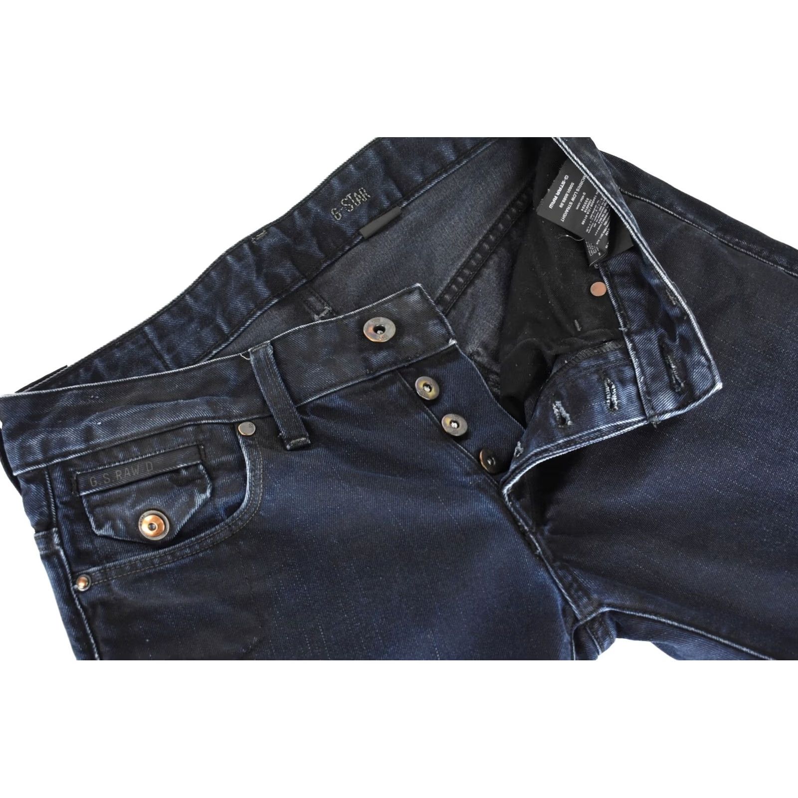 G-Star G-STAR Morris Low Straight Jeans Men's Denim W29 L30 Size US 29 - 4 Thumbnail