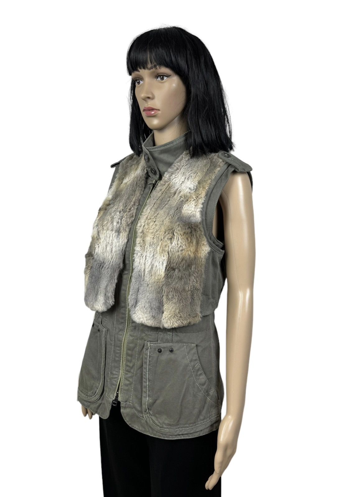Other Marc Cain 2in1 Rabbit Fur Vest size 2 Size M / US 6-8 / IT 42-44 - 4 Thumbnail