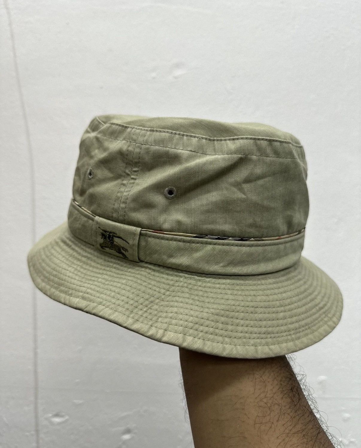 Burberry VTG Burberry Nova Checked Hat Size ONE SIZE - 2 Thumbnail