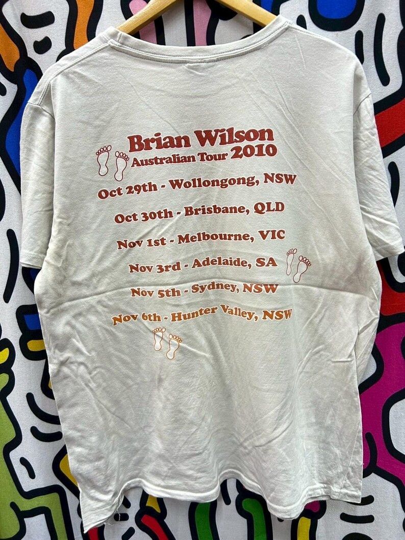 Band Tees Vintage 2000s Brian Wilson tshirt size XXL fits like XL Size US XL / EU 56 / 4 - 3 Thumbnail
