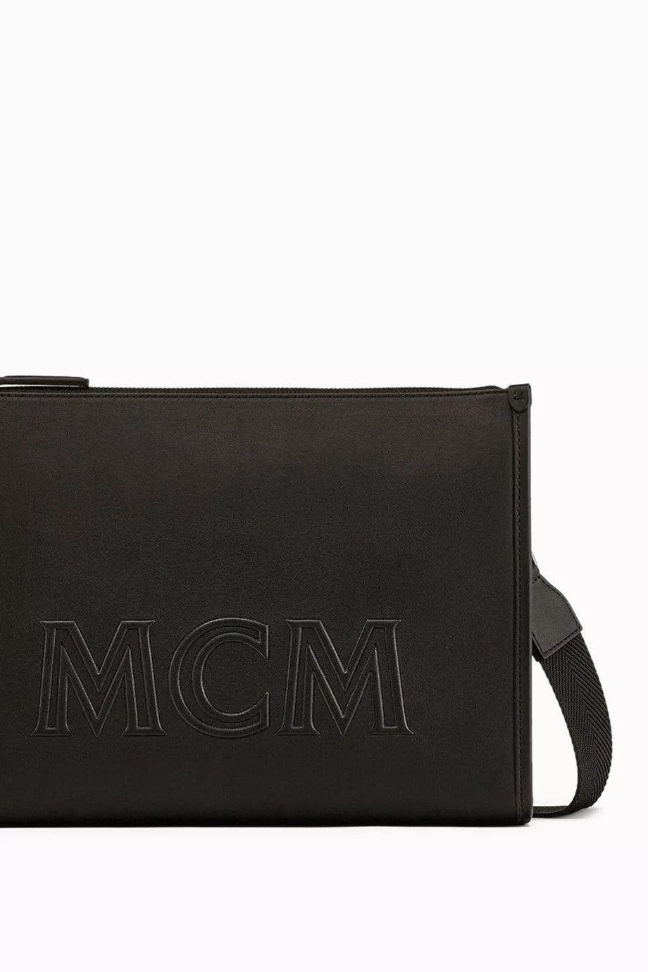 MCM o1mt1gz0125 Size: OS / Unisex Crossbody Large Pouch in Black Size ONE SIZE - 5 Thumbnail