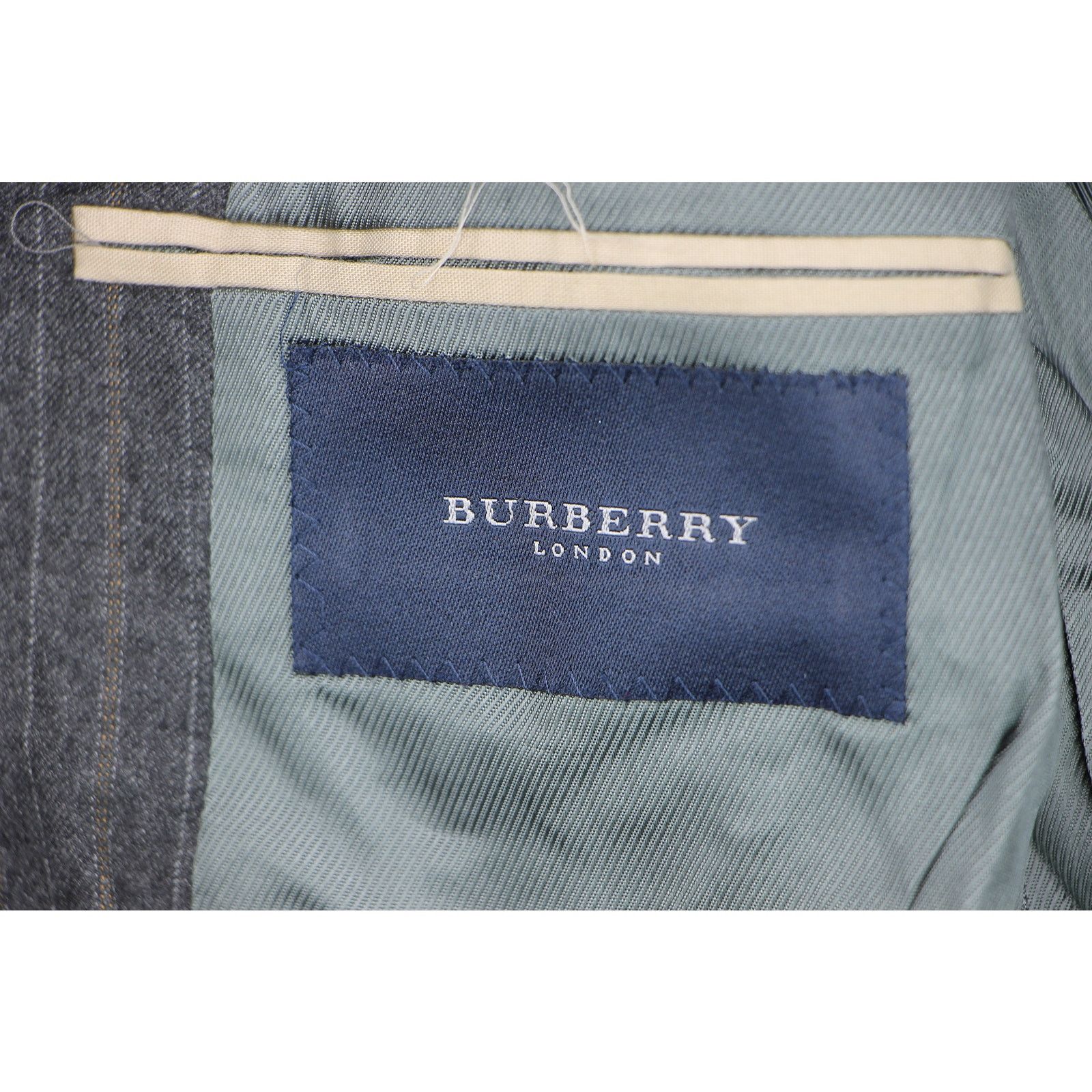 Other Burberry London Wool Striped Sport Coat Blazer 42R Size US L / EU 52-54 / 3 - 7 Thumbnail