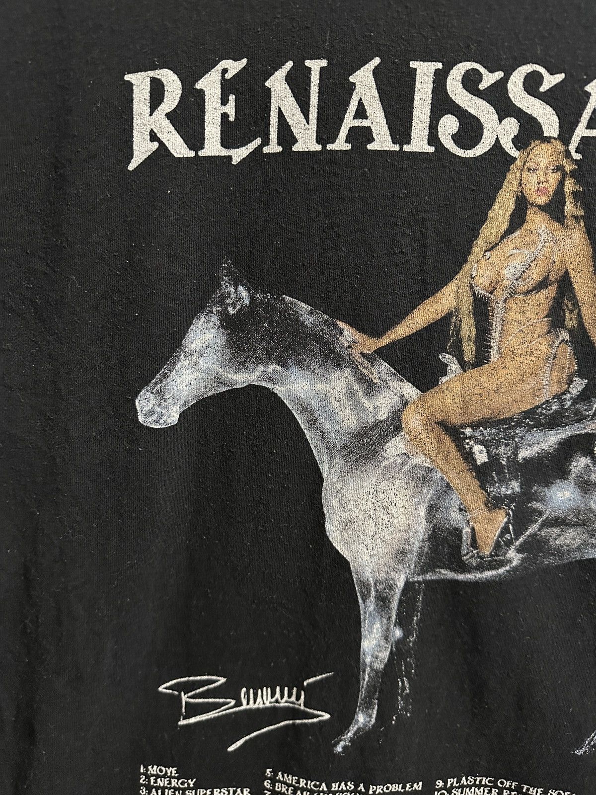 Band Tees Rare T-Shirt Beyonce Renaissance World Tour Size US XL / EU 56 / 4 - 3 Thumbnail