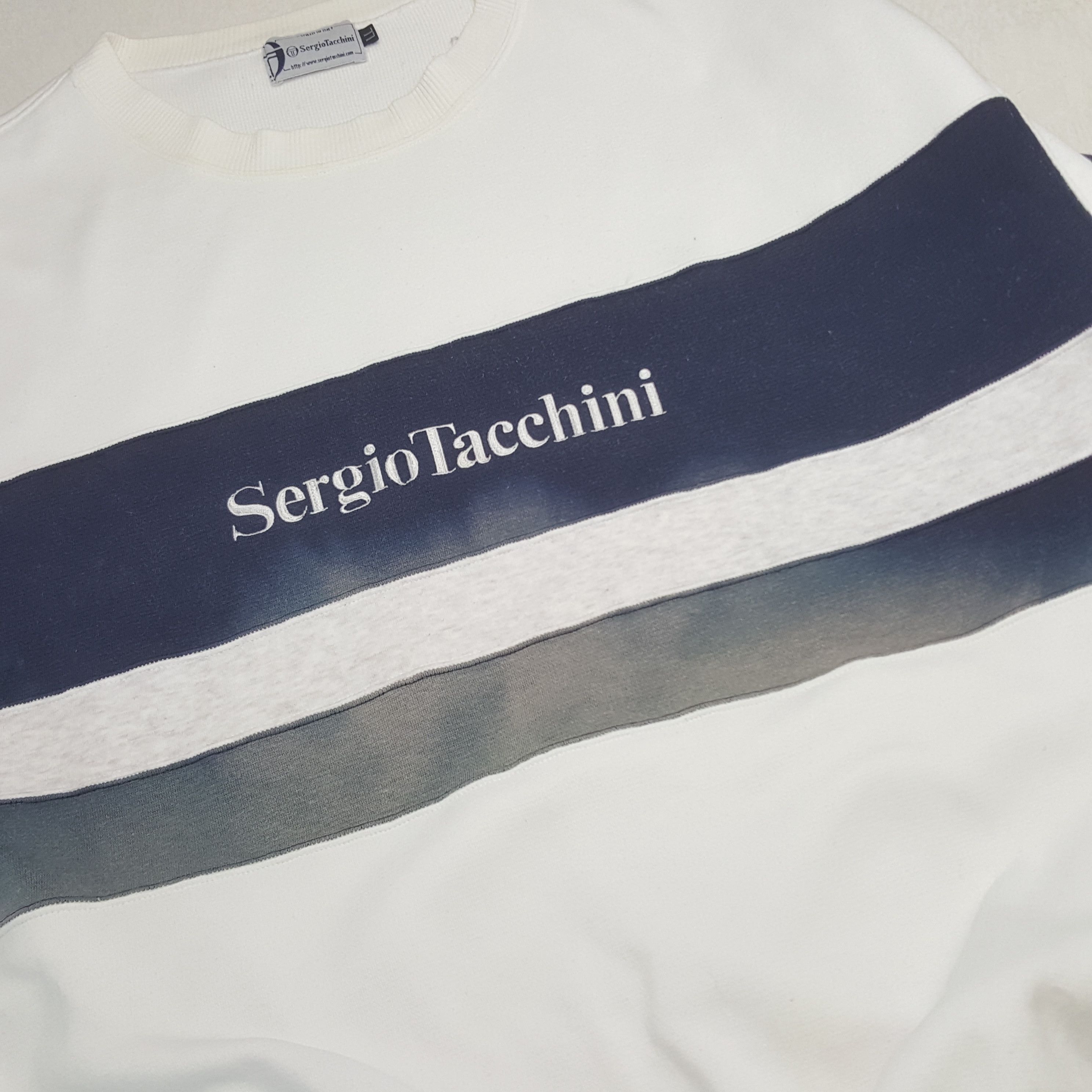 Sergio Tacchini Vintage Sergio Tacchini Tennis Sports Sweatshirt C293N18 Size US XL / EU 56 / 4 - 12 Thumbnail