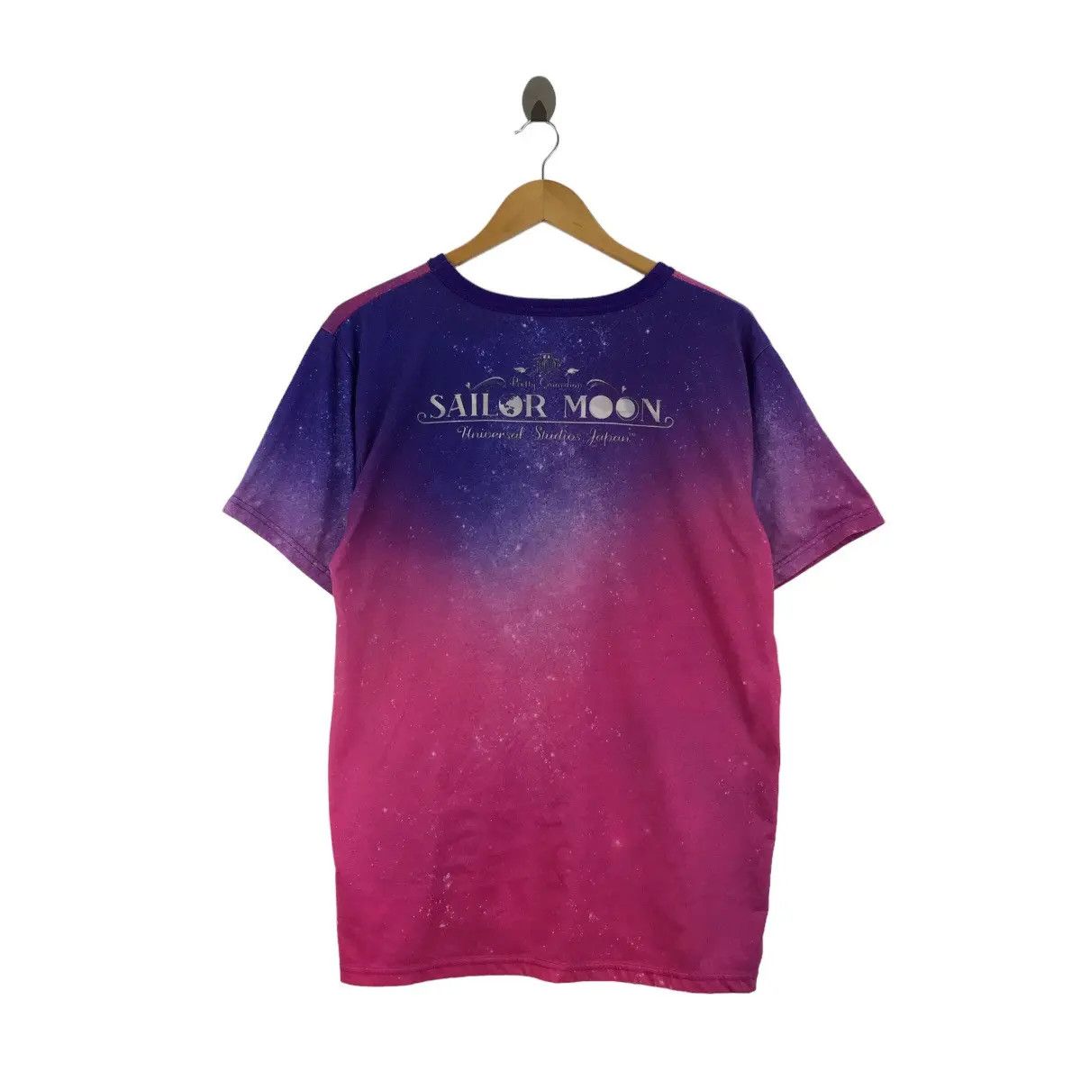 Vintage SAILOR MOON Anime Manga Full Members Jersey Tee Shirt Size US M / EU 48-50 / 2 - 4 Thumbnail