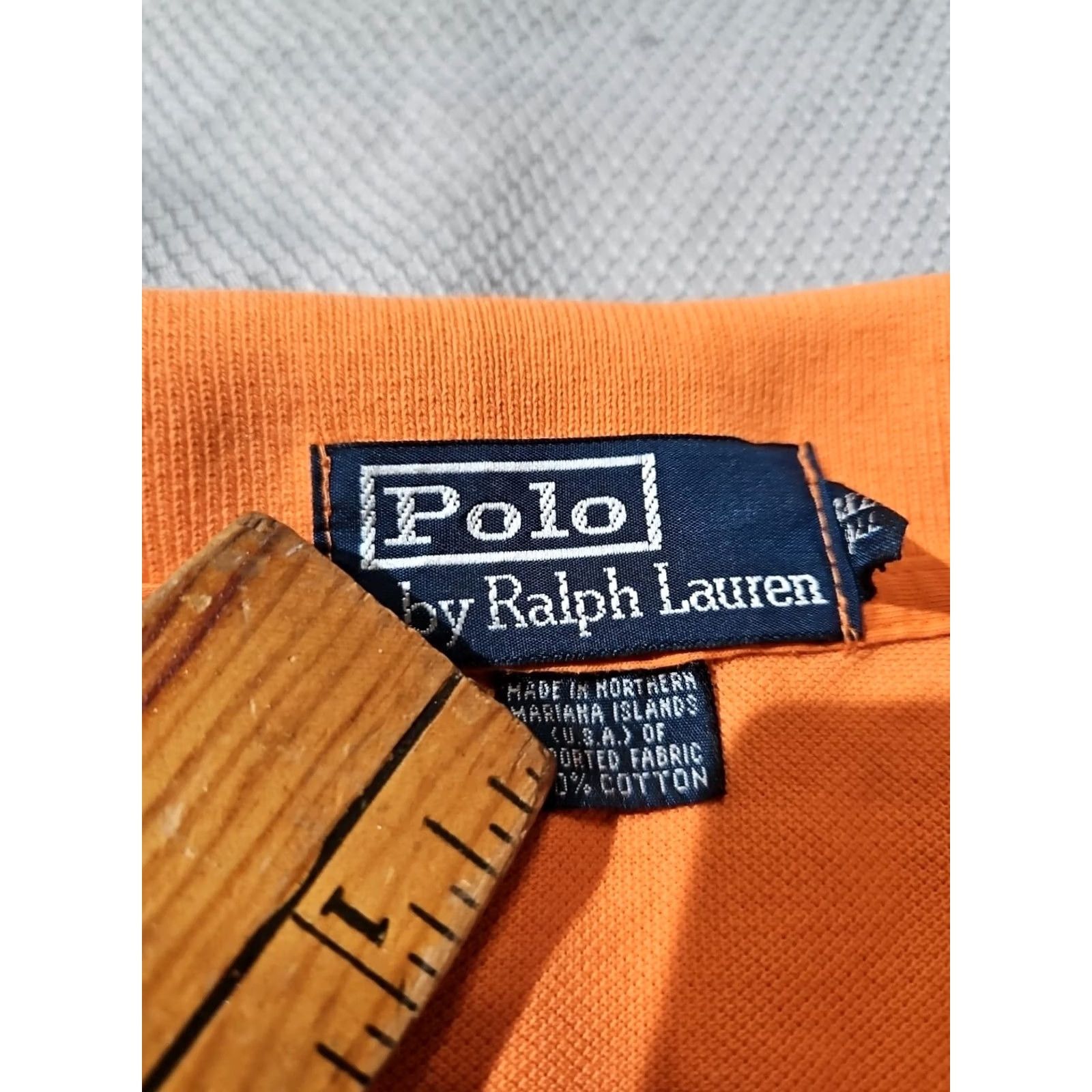 Polo Ralph Lauren Ralph Lauren Polo Shirt Men 3XLT XXXLT Orange Pony Logo Polo Preppy Button Casual Polo Shirt Size US XXL / EU 58 / 5 - 6 Thumbnail