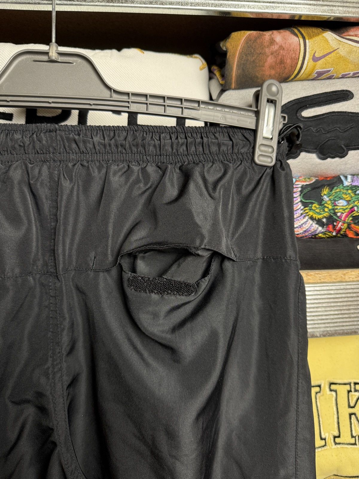 Japanese Brand Nike Vintage Nylon Pants Drill Baggy Y2K Size US 34 / EU 50 - 8 Thumbnail