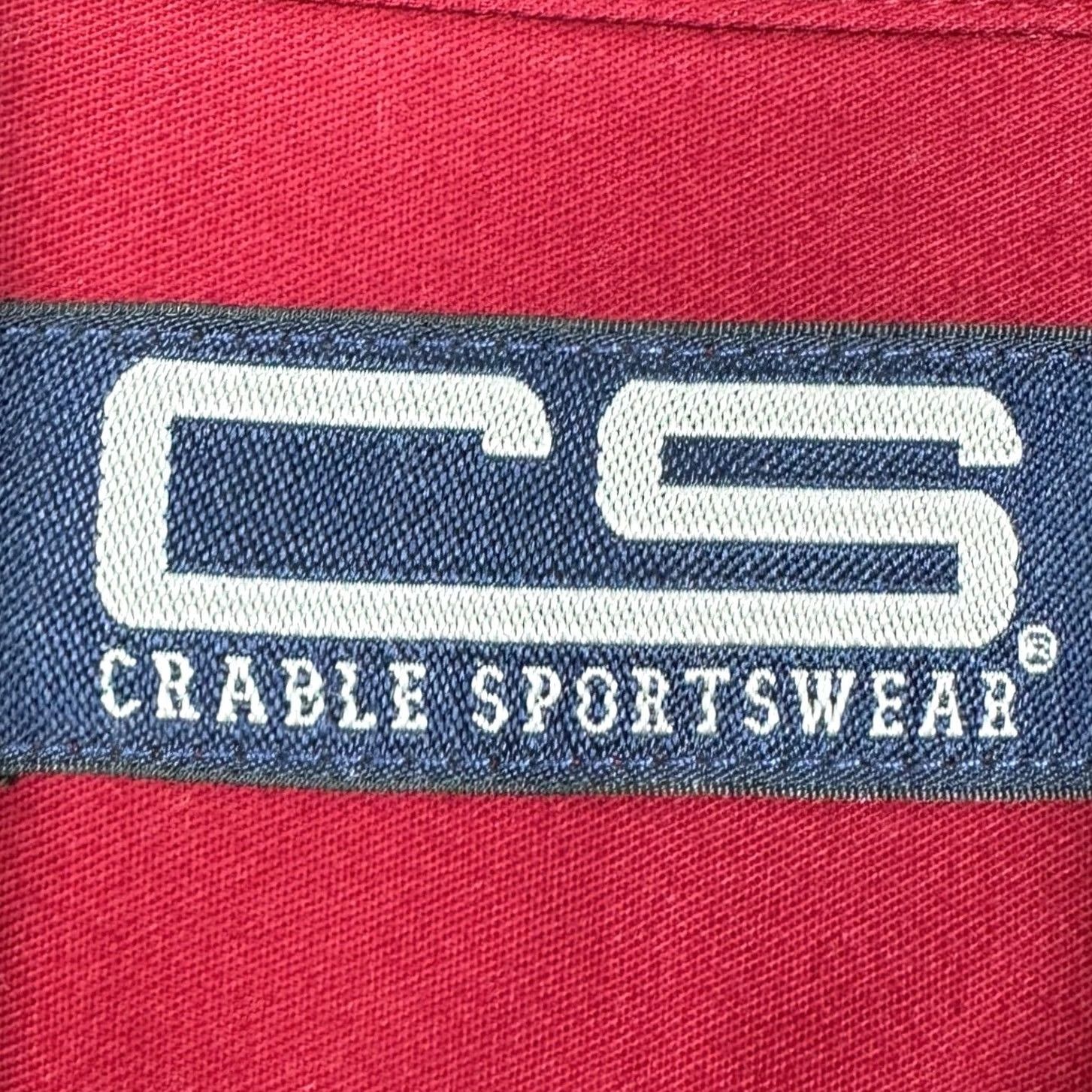 Vintage Oklahoma Sooners Crable Sportswear Shirt Mens Large Red Button Down Long Sleeve Size US L / EU 52-54 / 3 - 4 Thumbnail