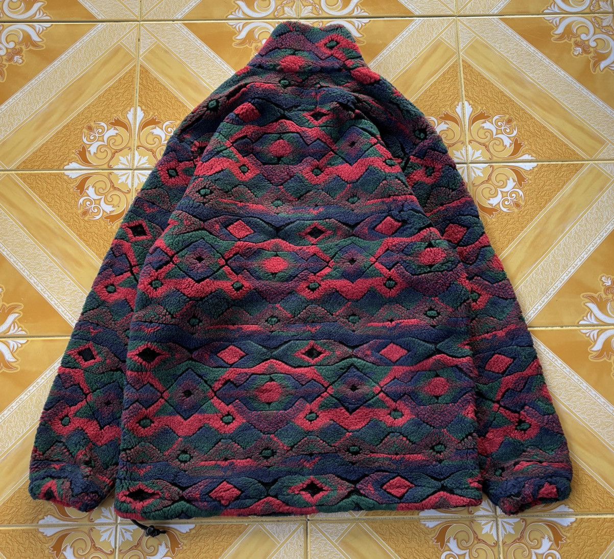 Woolrich Woolen Mills Vintage 1990s Woolrich Aztec Navajo Blanket Jacket Size US M / EU 48-50 / 2 - 6 Thumbnail