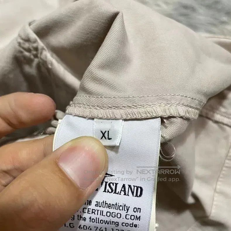 Stone Island Stone Island Three Pockets Washed Jacket, Beige, XL Size Size US XL / EU 56 / 4 - 5 Thumbnail