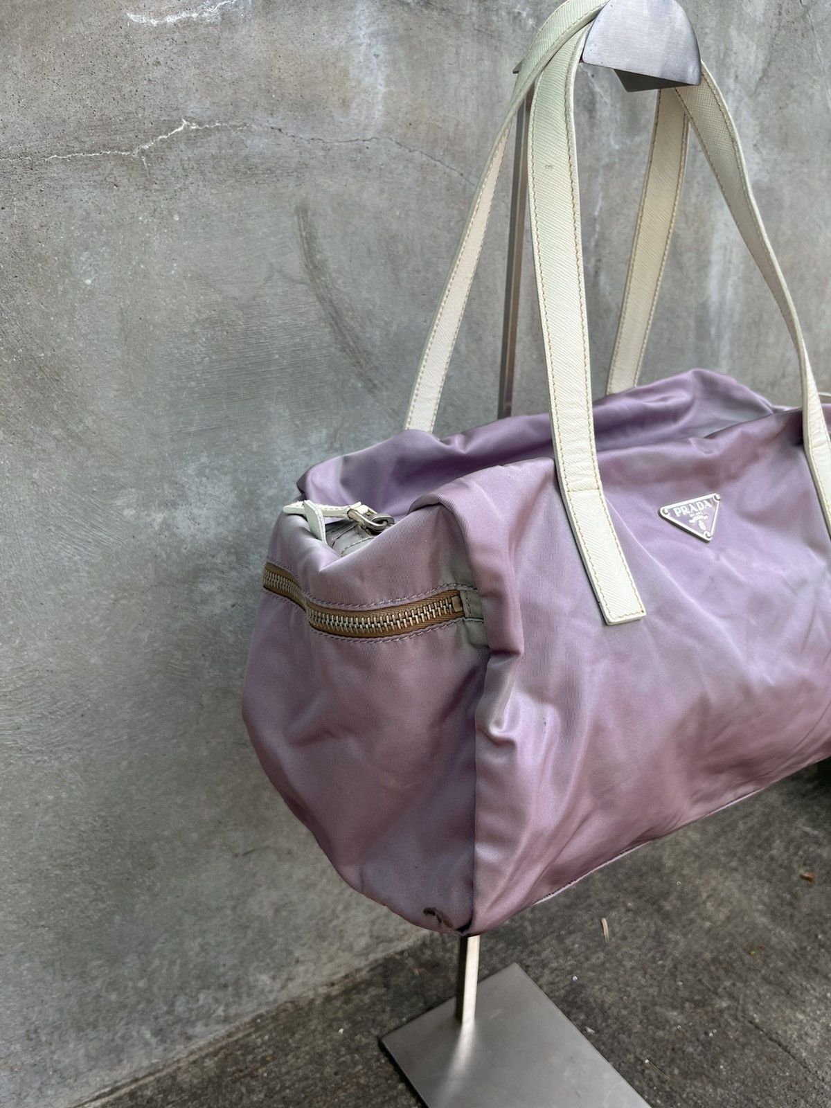 Prada Tesutto Midi Bowler Bag Size ONE SIZE - 2 Thumbnail