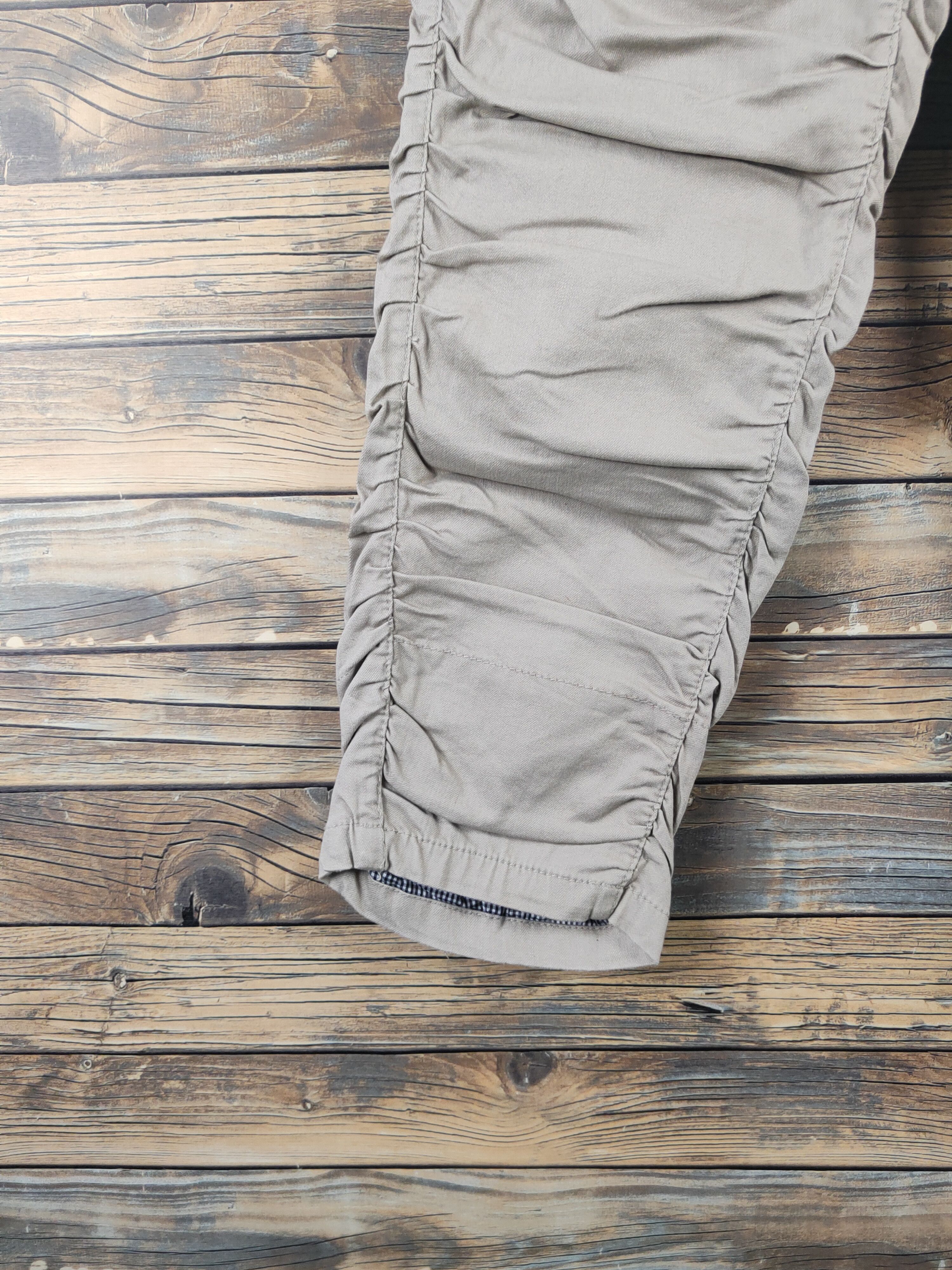 Japanese Brand × Vintage DL Japanese Brand Beige Suspender Pants #1085 Size 30" / US 8 / IT 44 - 7 Thumbnail