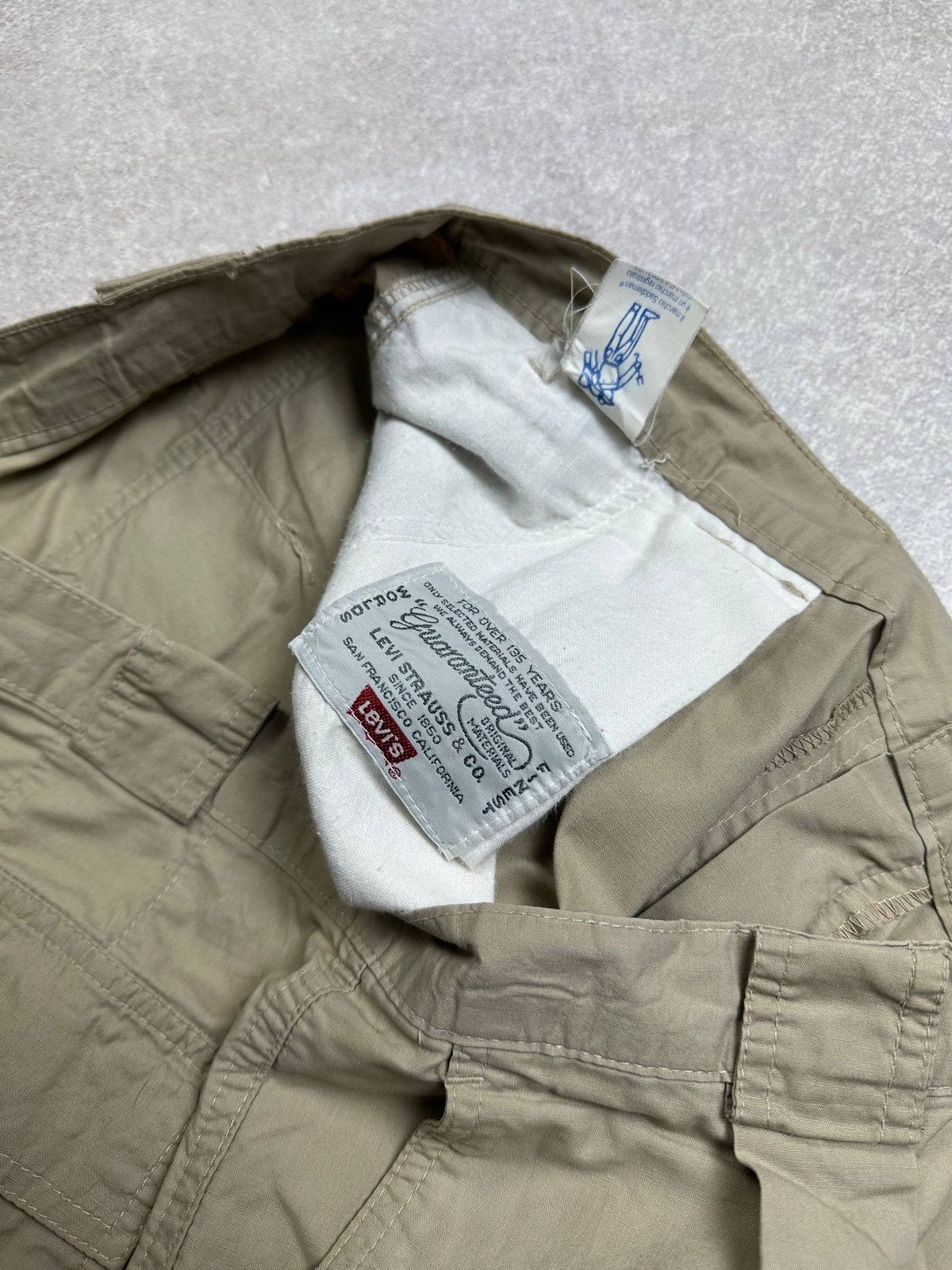 Levi's Vintage Levi’s Saddleman Made In Italy Shorts 80s Size US 36 / EU 52 - 10 Thumbnail
