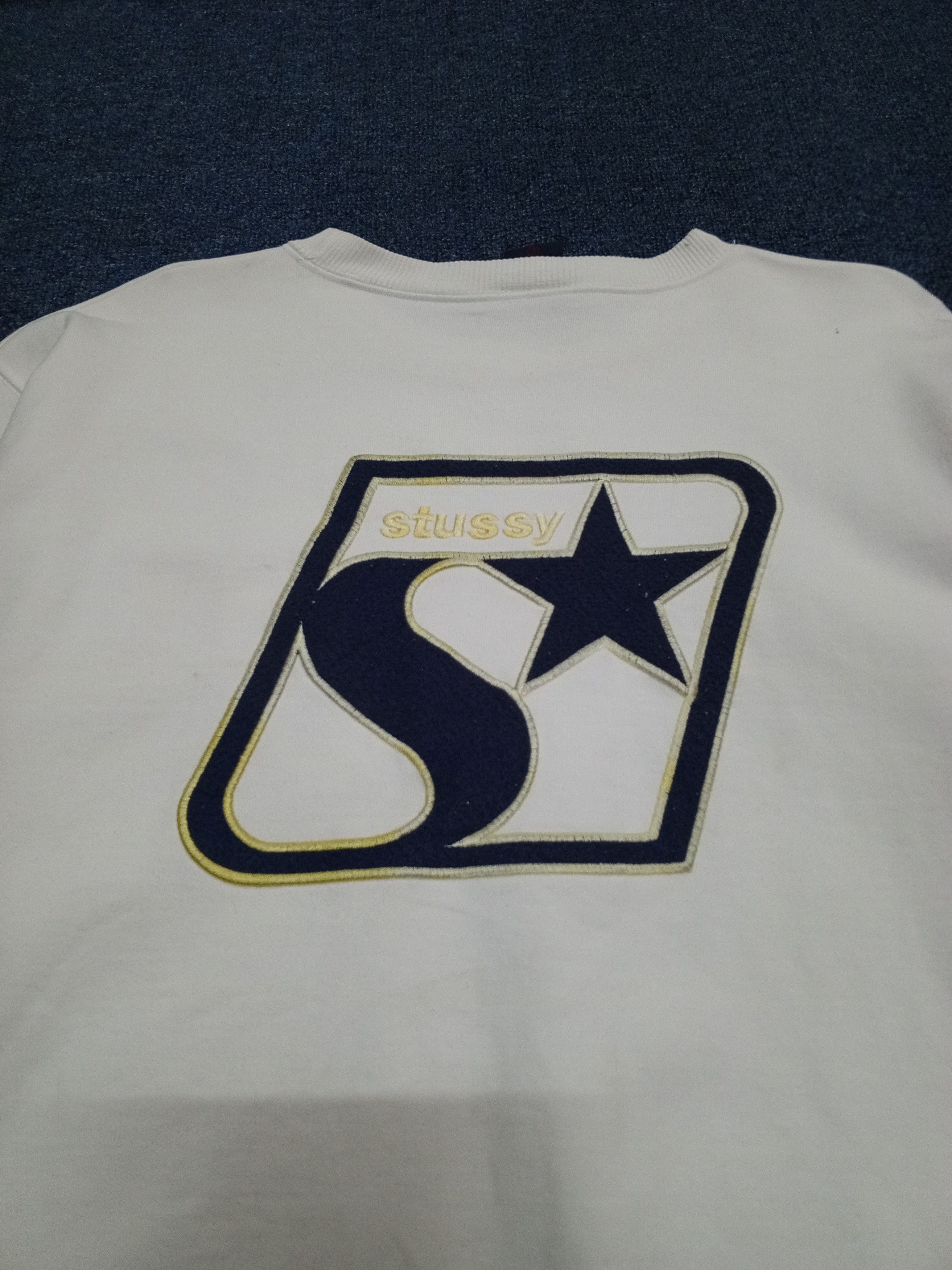 Stussy 🔥90s stussy star rare white 🔥 Size US L / EU 52-54 / 3 - 1 Thumbnail
