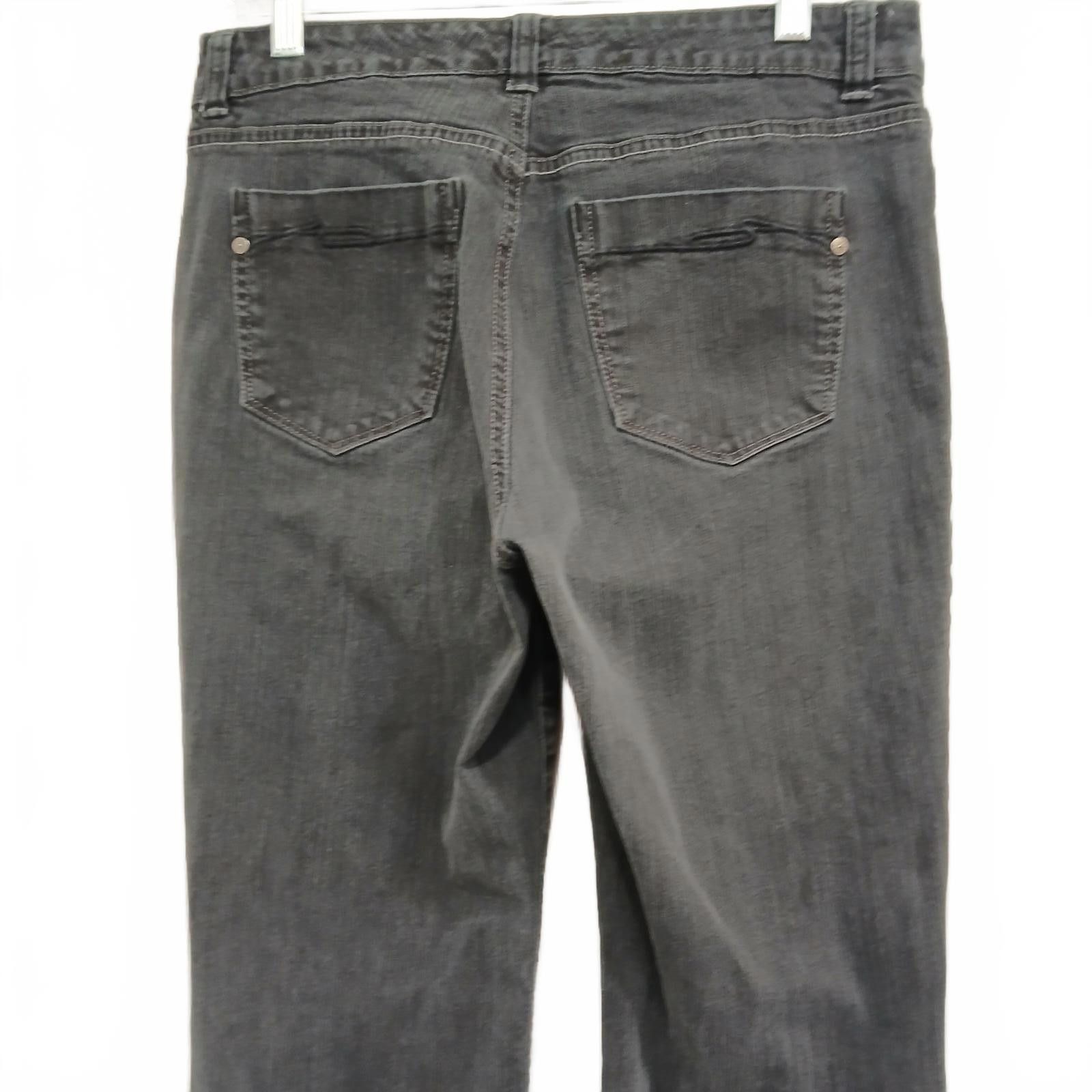 Designer Black AK Jeans Modern Sophisticate Boot Cut Jeans - Size 10 Size 32" / US 10 / IT 46 - 6 Thumbnail