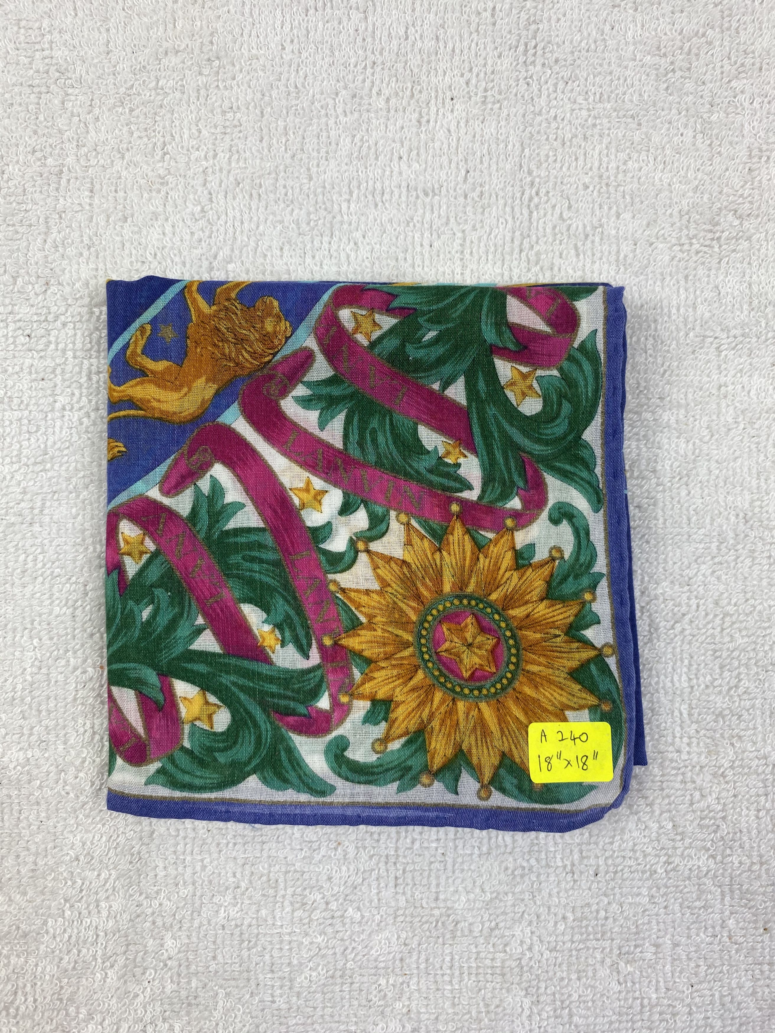 Lanvin Lanvin Handkerchief / Bandana / Neckerchief Size ONE SIZE - 7 Thumbnail
