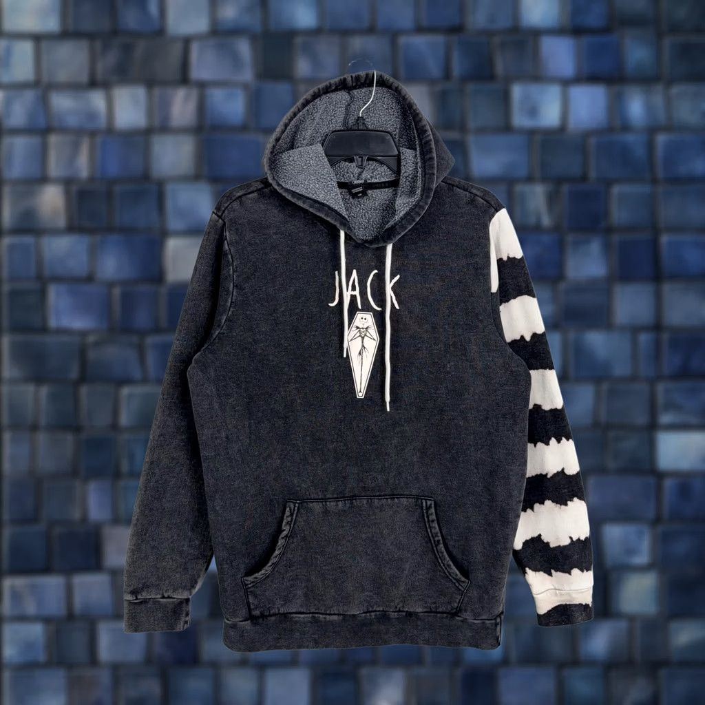 Disney Disney Hoodie Mens Medium Black Jack Skellington Nightmare Before Christmas Size US M / EU 48-50 / 2 - 1 Thumbnail