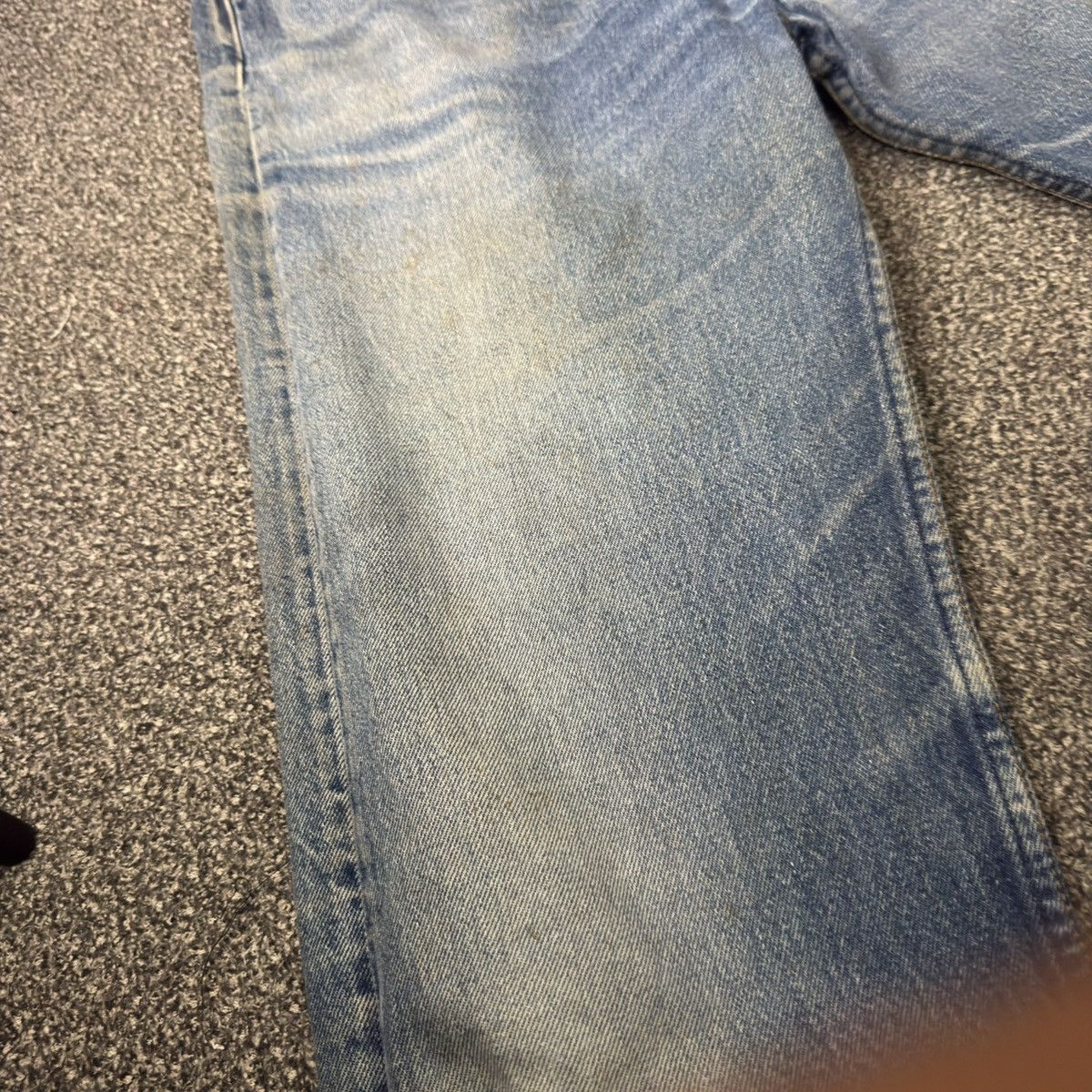 Levi's Vintage Clothing Vintage Distressed USA Levis 501 Classic Straight Denim W35 Size US 35 - 5 Thumbnail