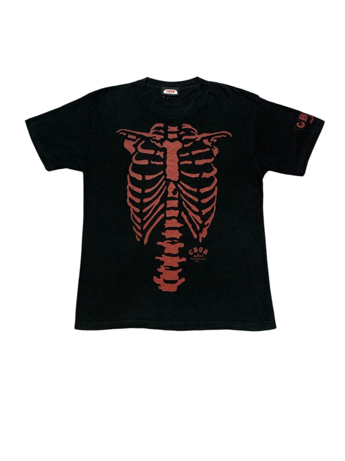 Band Tees × Vintage CBGB Omfug Skeleton Punk Size US M / EU 48-50 / 2 - 1 Thumbnail