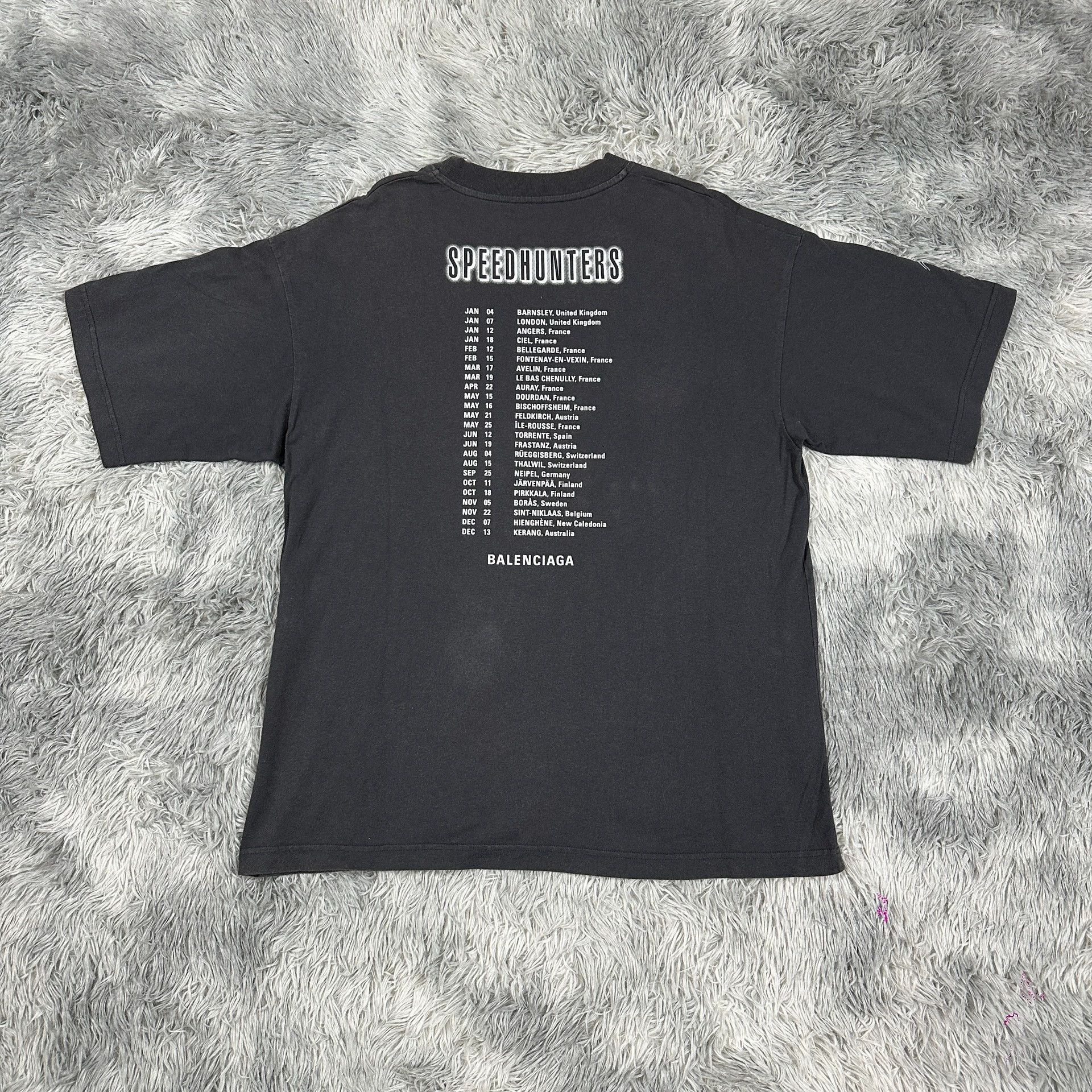 Balenciaga balenciaga speedhunters short sleeve t-shirt Size US S / EU 44-46 / 1 - 2 Thumbnail