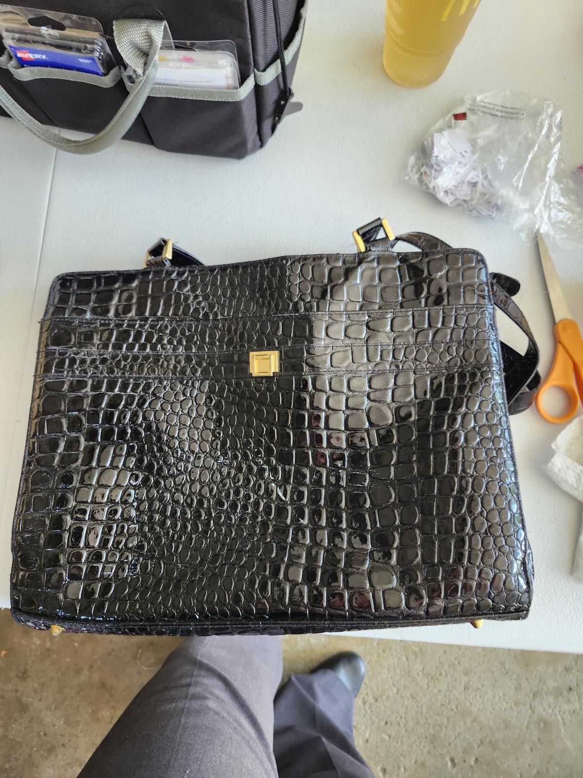 Designer Lord and Taylor black bag Size ONE SIZE - 1 Thumbnail
