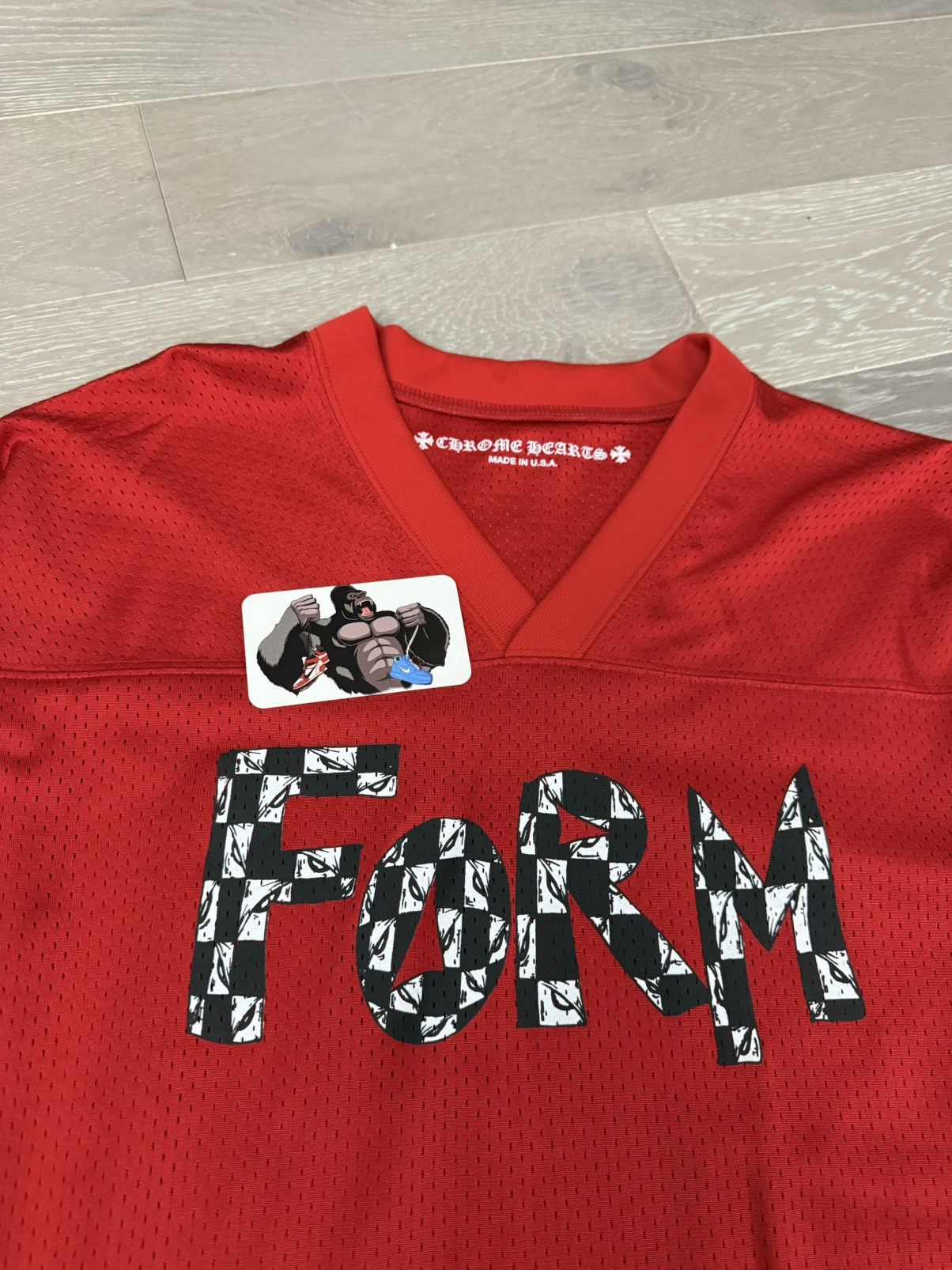 Chrome Hearts Chrome Hearts Matty Boy Form Jersey Red Size US S / EU 44-46 / 1 - 8 Thumbnail