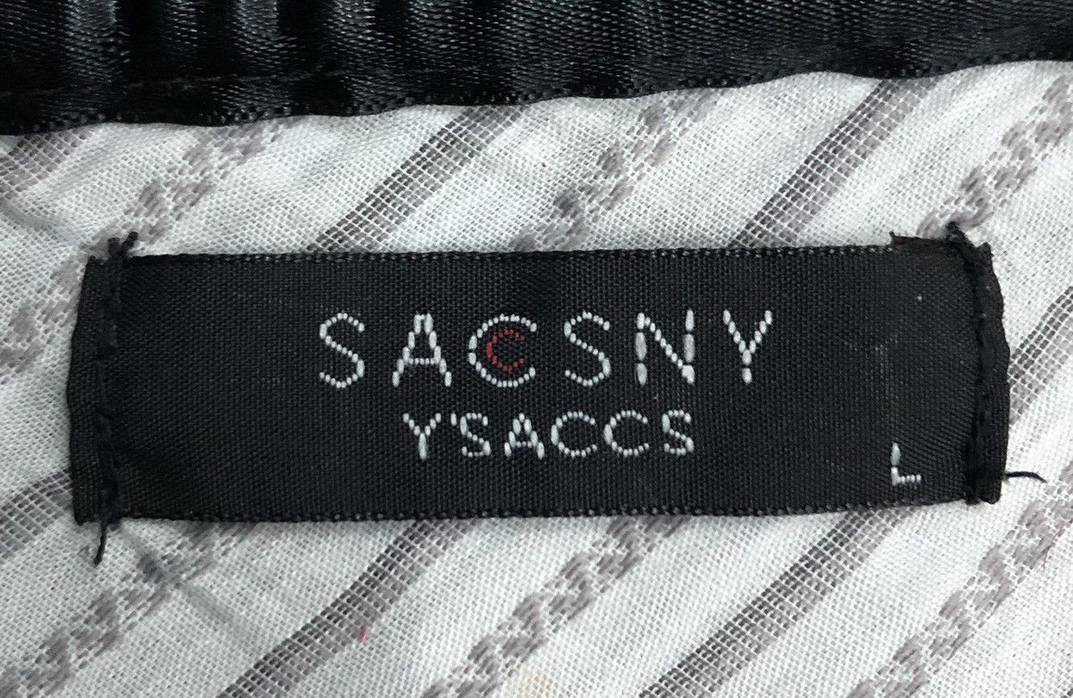 Yohji Yamamoto Vintage Yohji Yamamoto Sacsny Y'saccs Sweatshirt Size US L / EU 52-54 / 3 - 9 Thumbnail