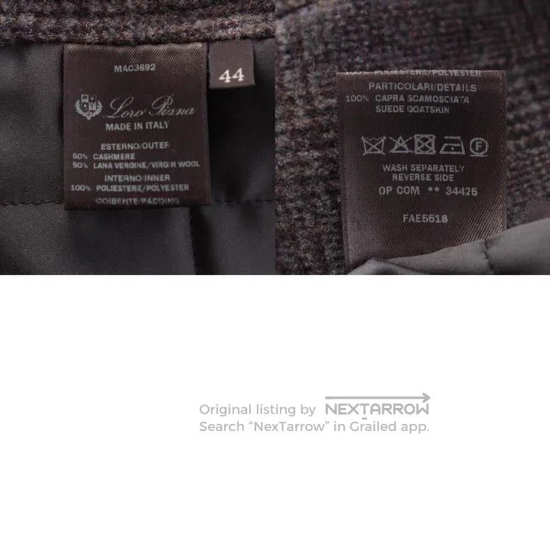 Loro Piana Loro Piana Cashmere and Wool Blended Jacket Size M / US 6-8 / IT 42-44 - 7 Thumbnail