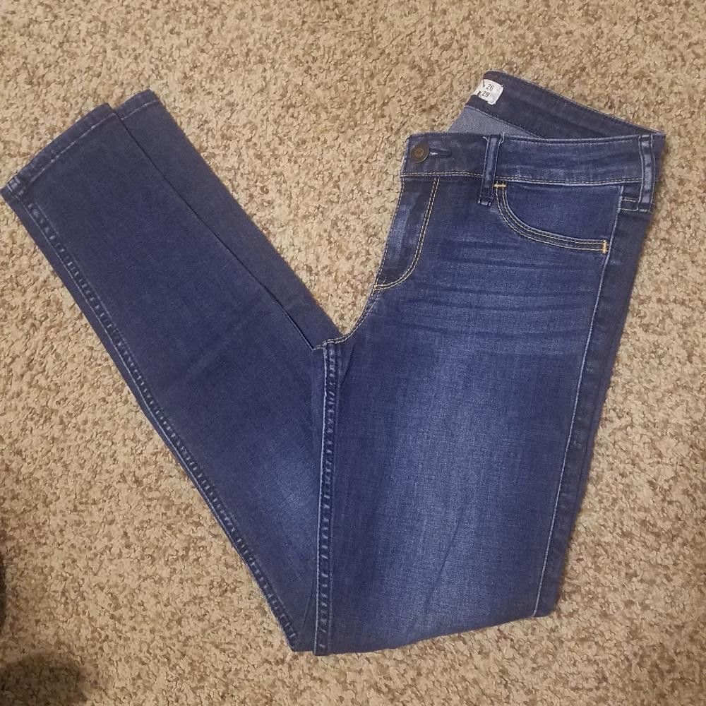 Designer Hollister Jeggings Size 3R 26X29 Size 30" / US 8 / IT 44 - 1 Thumbnail