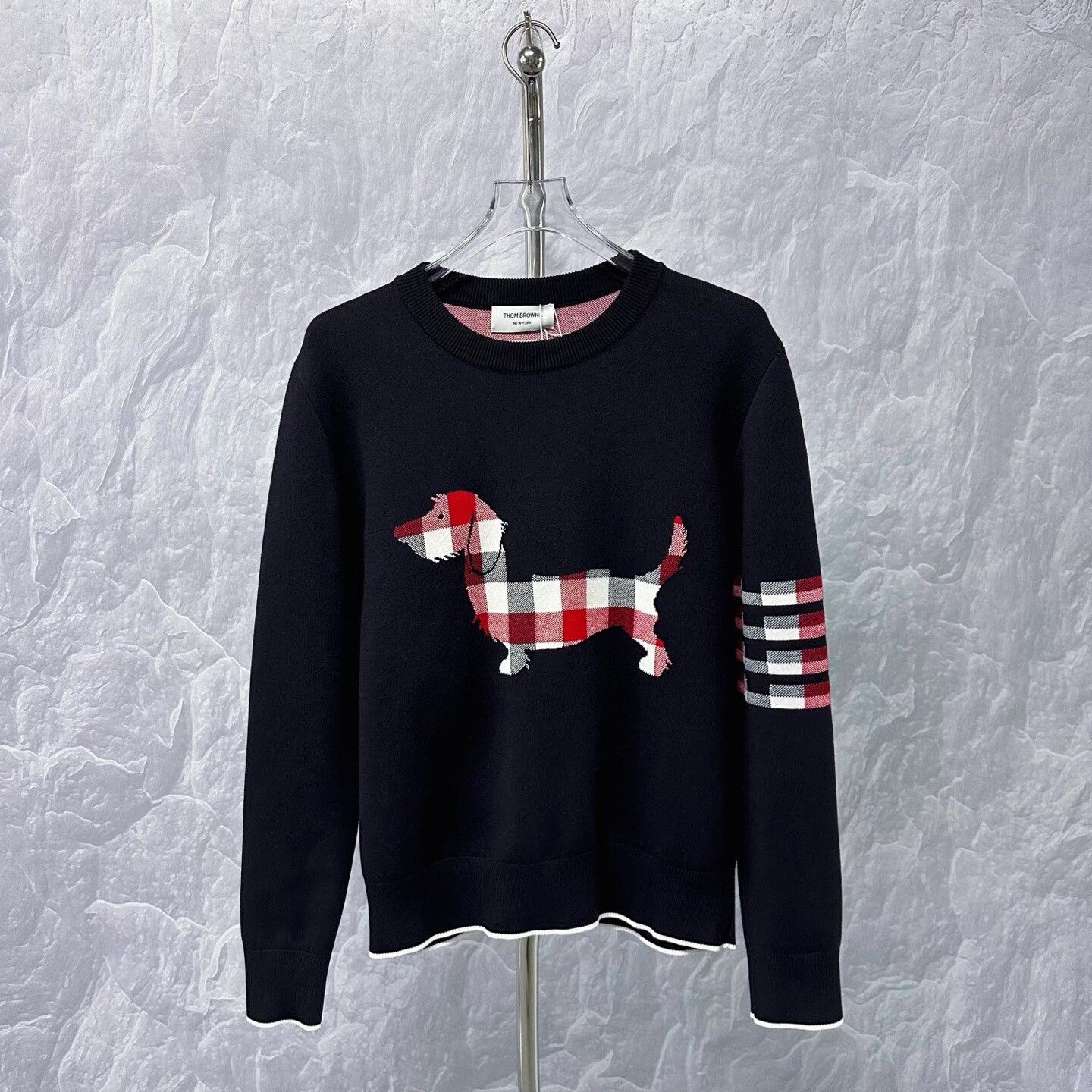Thom Browne thom browne plaid dog graphic sweatshirt Size M / US 6-8 / IT 42-44 - 1 Thumbnail