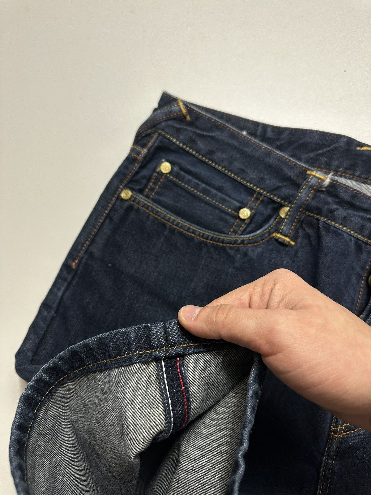 Evisu Vintage Evisu Kuro Seagull Embroidered Jorts Size US 34 / EU 50 - 12 Thumbnail