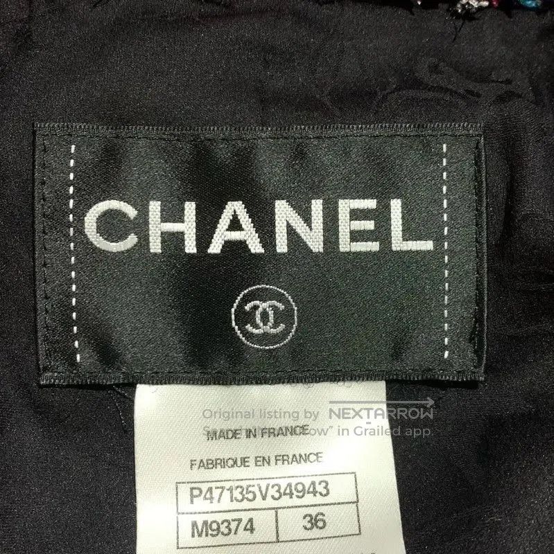 Chanel Chanel Color-Block Nylon Women's Jacket . Size XS / US 0-2 / IT 36-38 - 5 Thumbnail