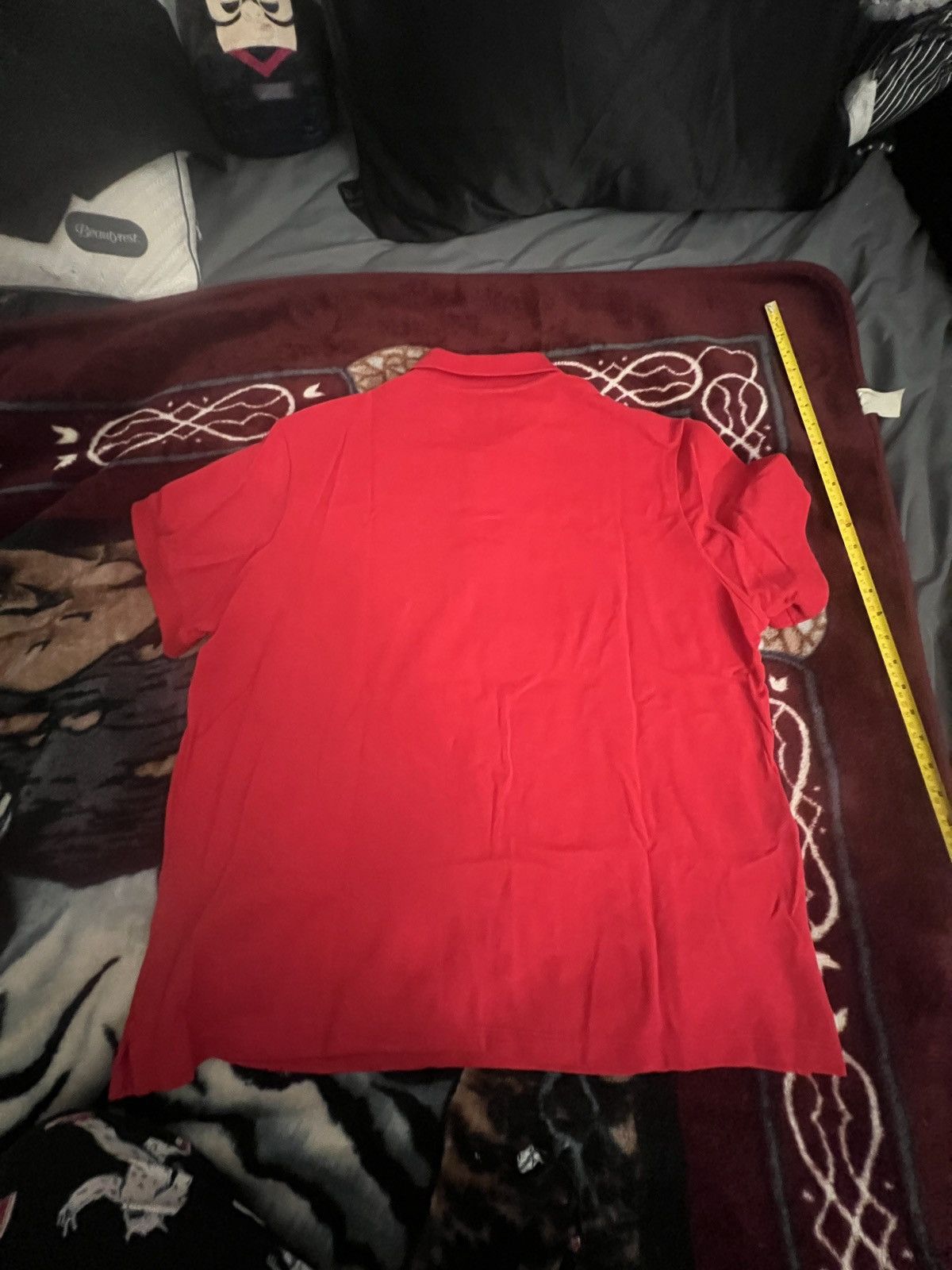 Burberry Burberry Red Polo Size US XXL / EU 58 / 5 - 2 Thumbnail