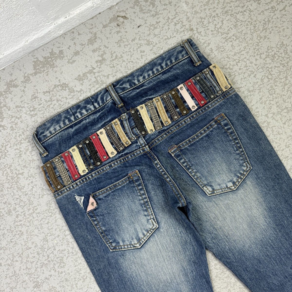 14th Addiction 2000s Antgauge Double Waist Jeans Size US 29 - 11 Thumbnail
