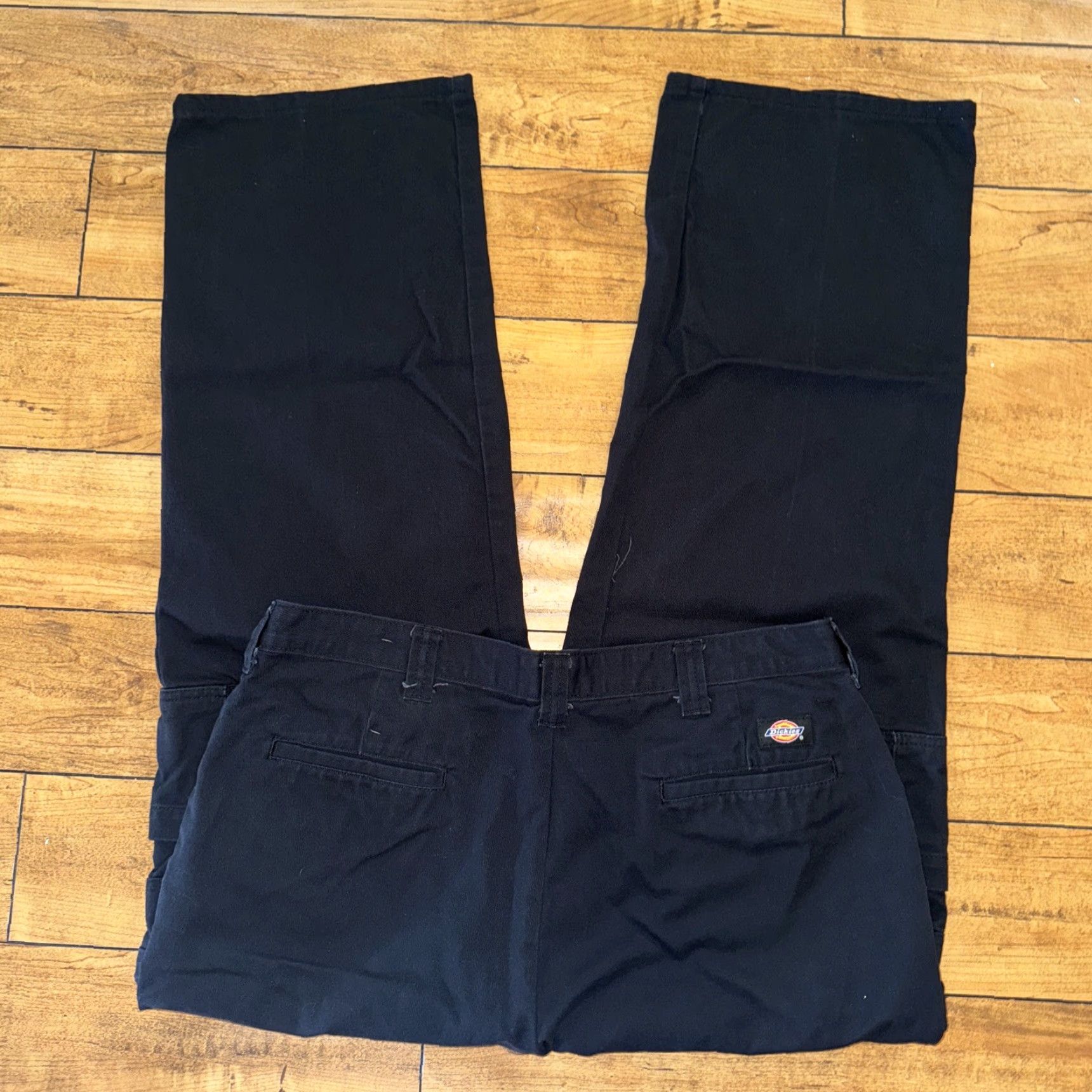 Dickies Dickies Chino Cargo Pants Black 34x32 Workwear Mens Pants Color Black 34 32 Inseam Wrinkle Resistant Pockets Size US 34 / EU 50 - 8 Thumbnail
