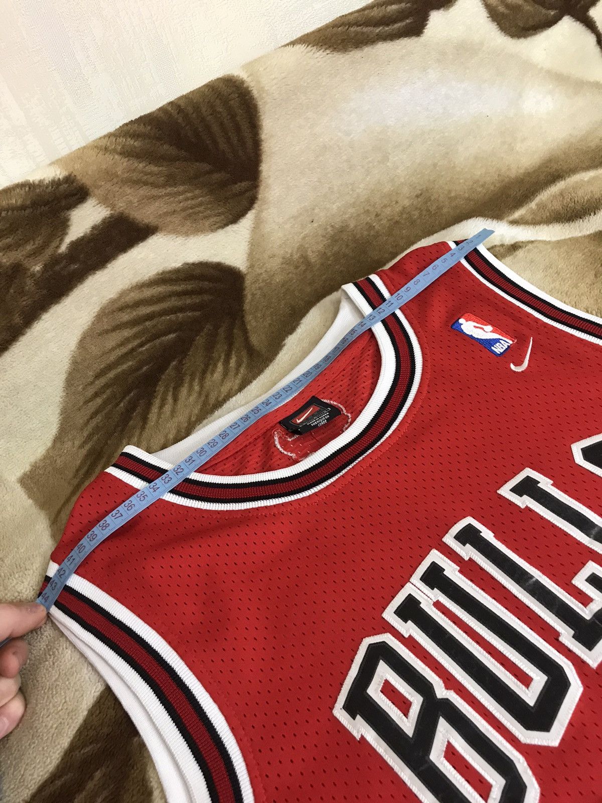 NBA 🔥 90s Chicago Bulls 23 Jordan Nike NBA Jersey Shirt Size US L / EU 52-54 / 3 - 9 Thumbnail