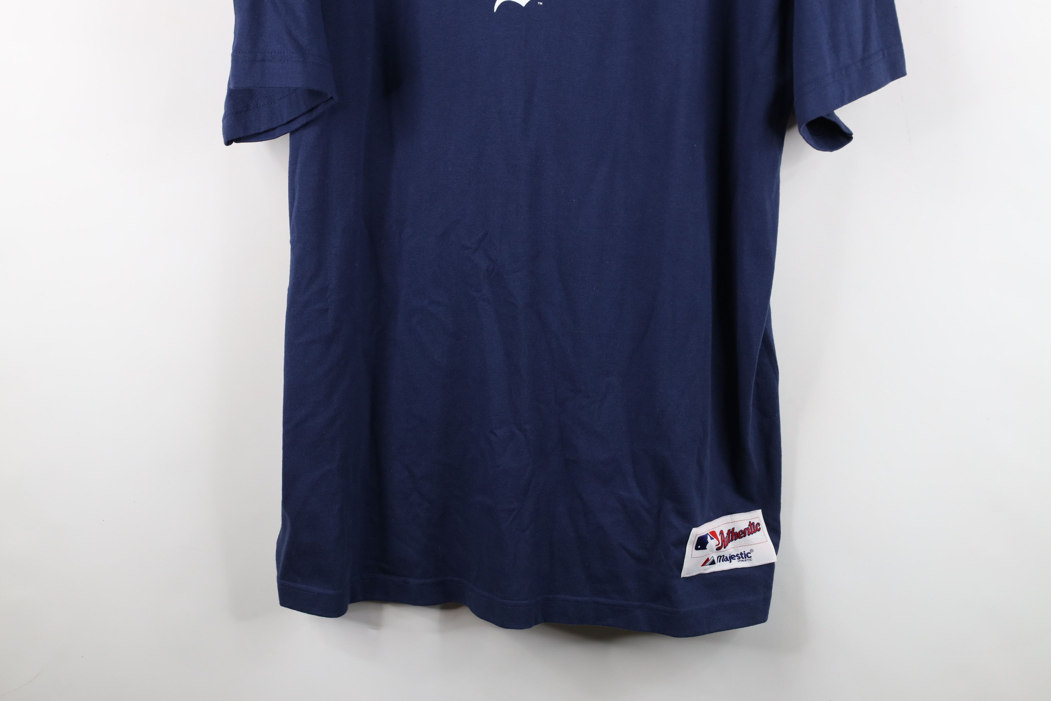 Majestic × Vintage Deadstock Vtg Y2K 2001 Majestic Tigers Baseball T-Shirt Size US XL / EU 56 / 4 - 3 Thumbnail