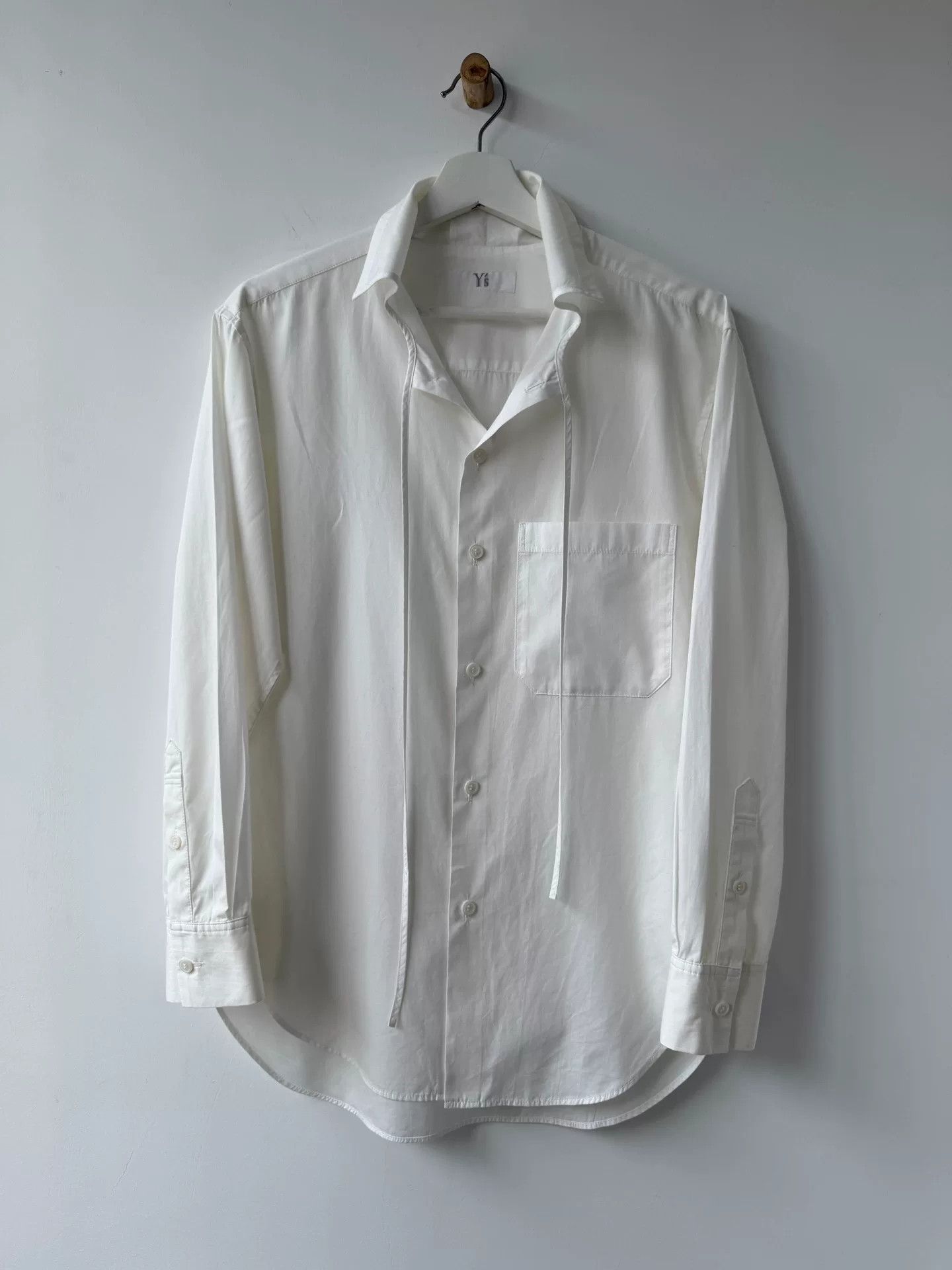 Y's Yohji Yamamoto Y's Unique Collar Shirt Size US L / EU 52-54 / 3 - 1 Thumbnail