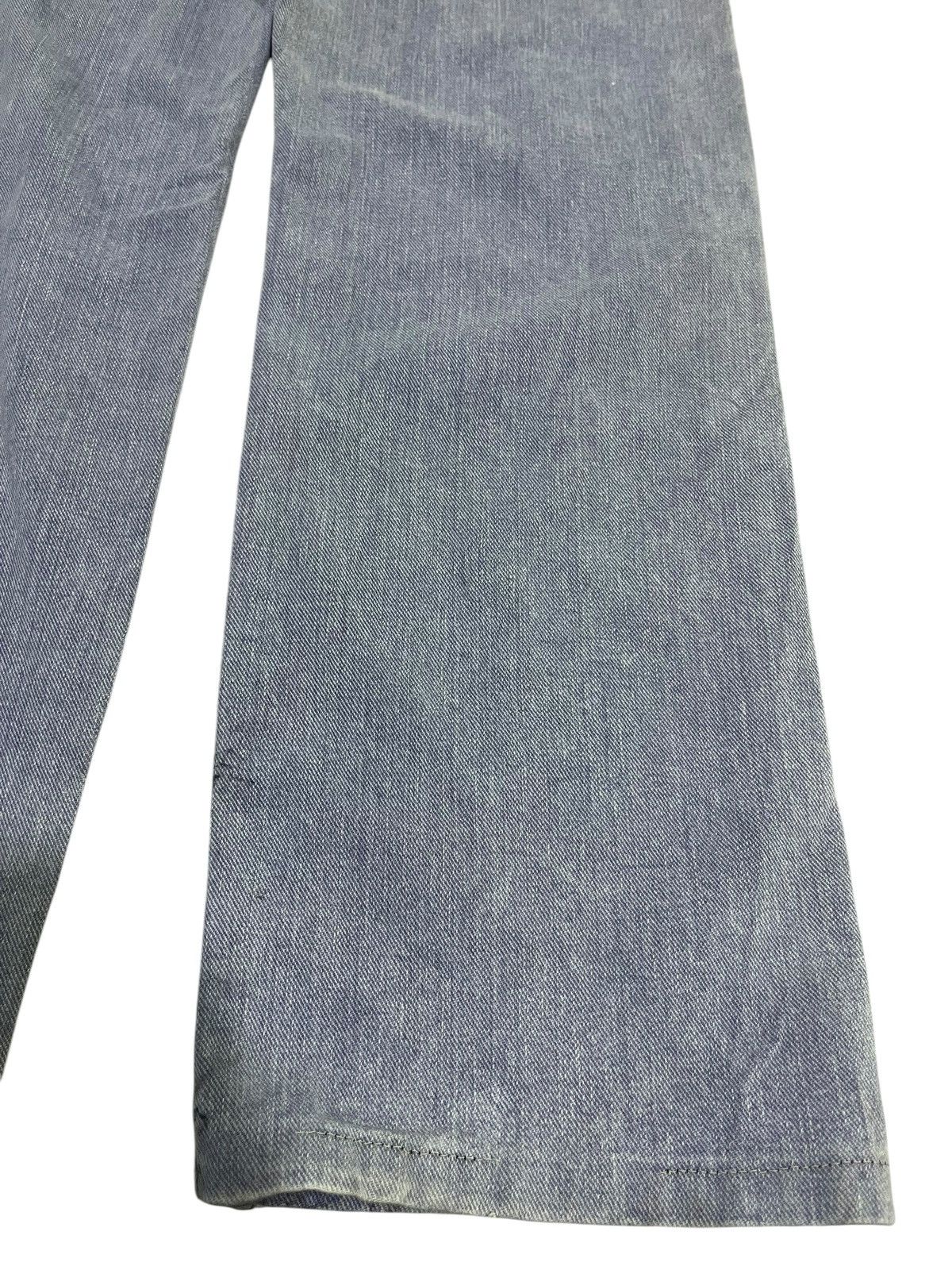 If Six Was Nine × Japanese Brand × Le Grande Bleu (L.G.B.) VINTAGE WRANGLER BLUE BELL WASHED BLUE DENIM Size US 30 / EU 46 - 14 Thumbnail
