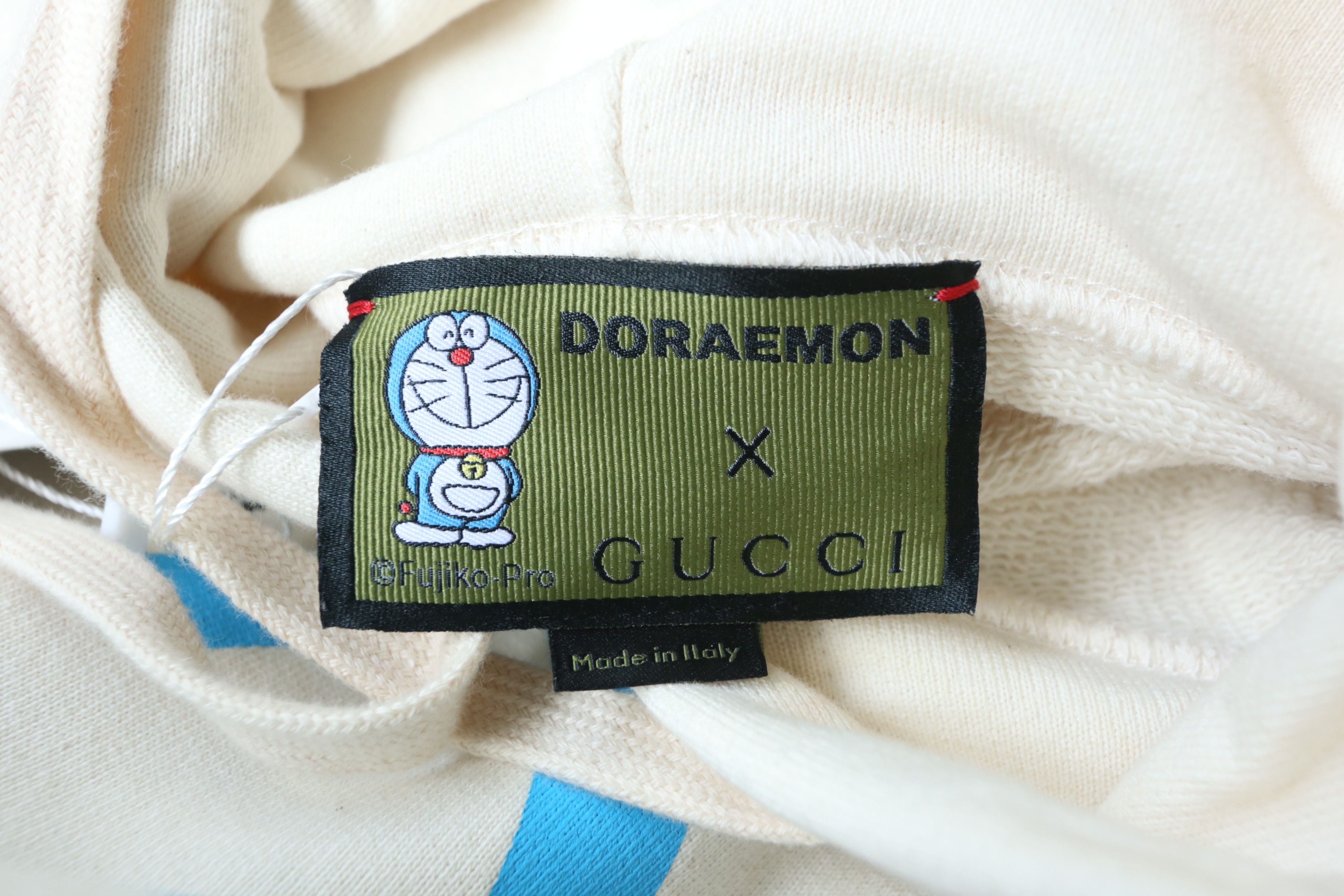 Gucci Gucci - Doraemon - S/S 21 - Embroidered Pullover Hoodie Size US L / EU 52-54 / 3 - 5 Thumbnail