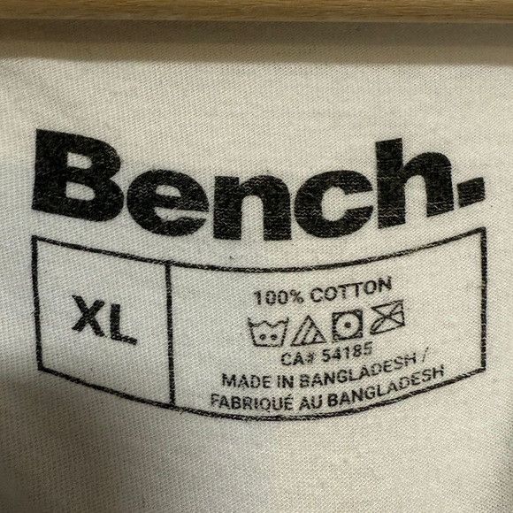 Bench Bench Graphic Floral Logo T-Shirt White XL Size US XL / EU 56 / 4 - 4 Thumbnail