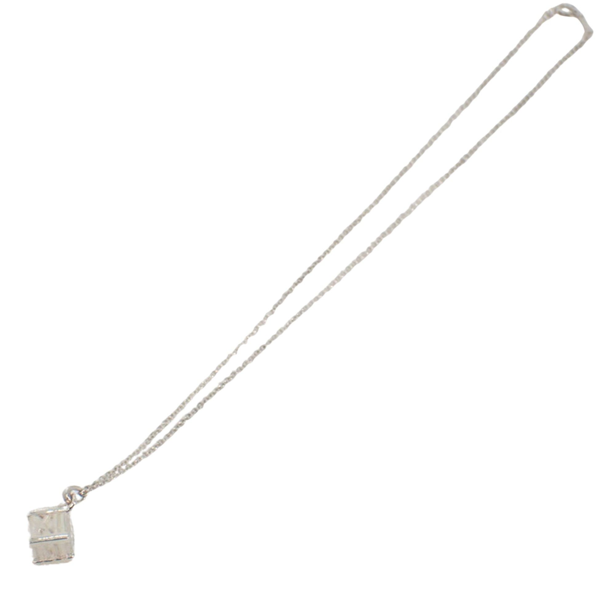 Tiffany & Co Atlas cube necklace