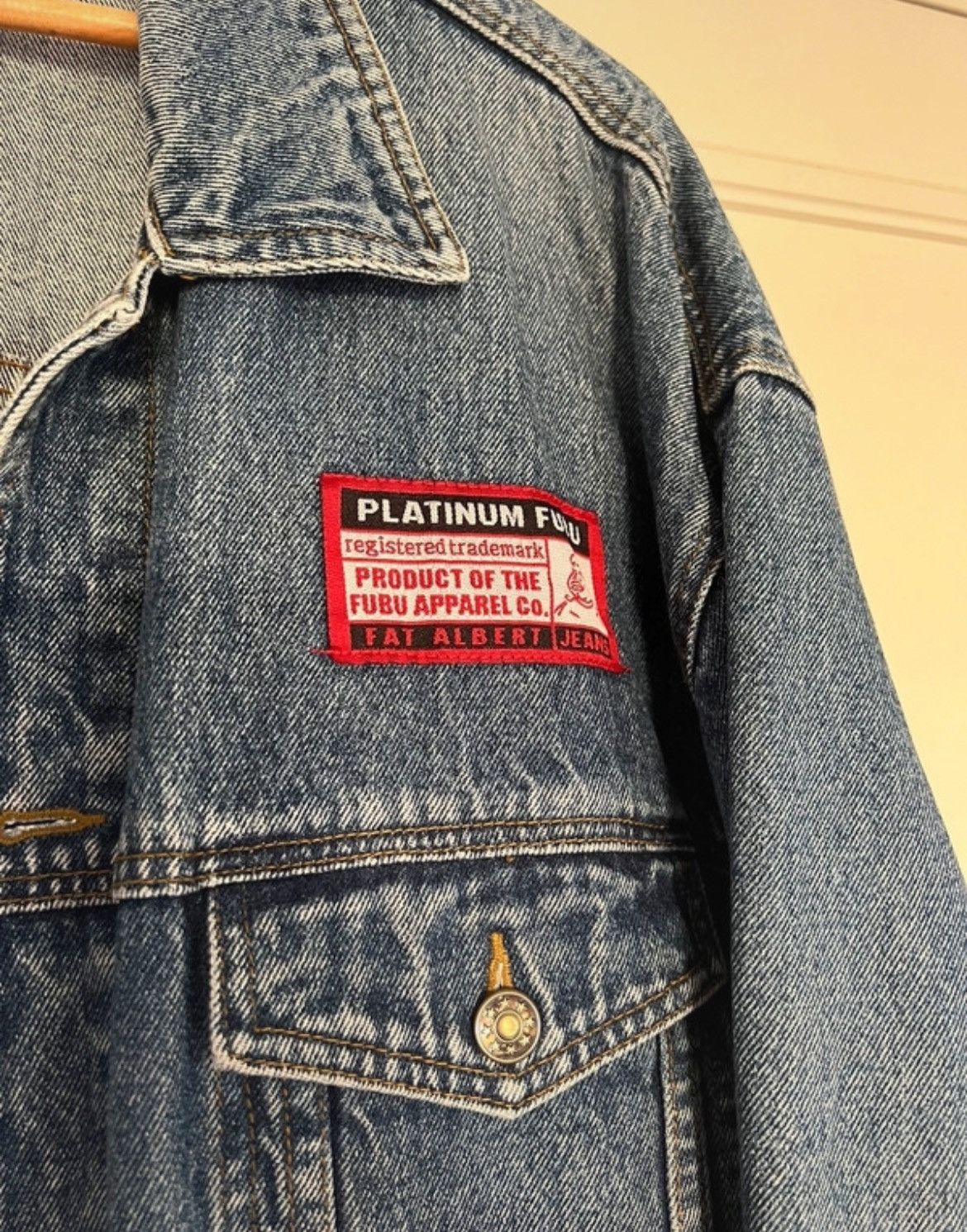 Fubu Vintage FUBU x Fat Albert Jeans jacket Size US XXL / EU 58 / 5 - 2 Thumbnail