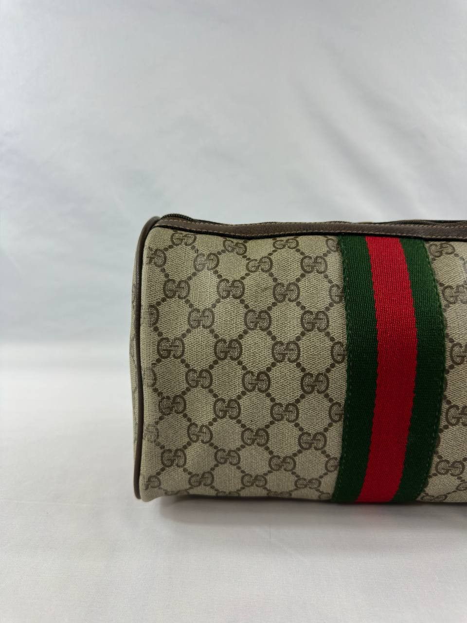 Gucci Vintage Gucci GG Supreme Web Cosmetic Bag Size ONE SIZE - 8 Thumbnail
