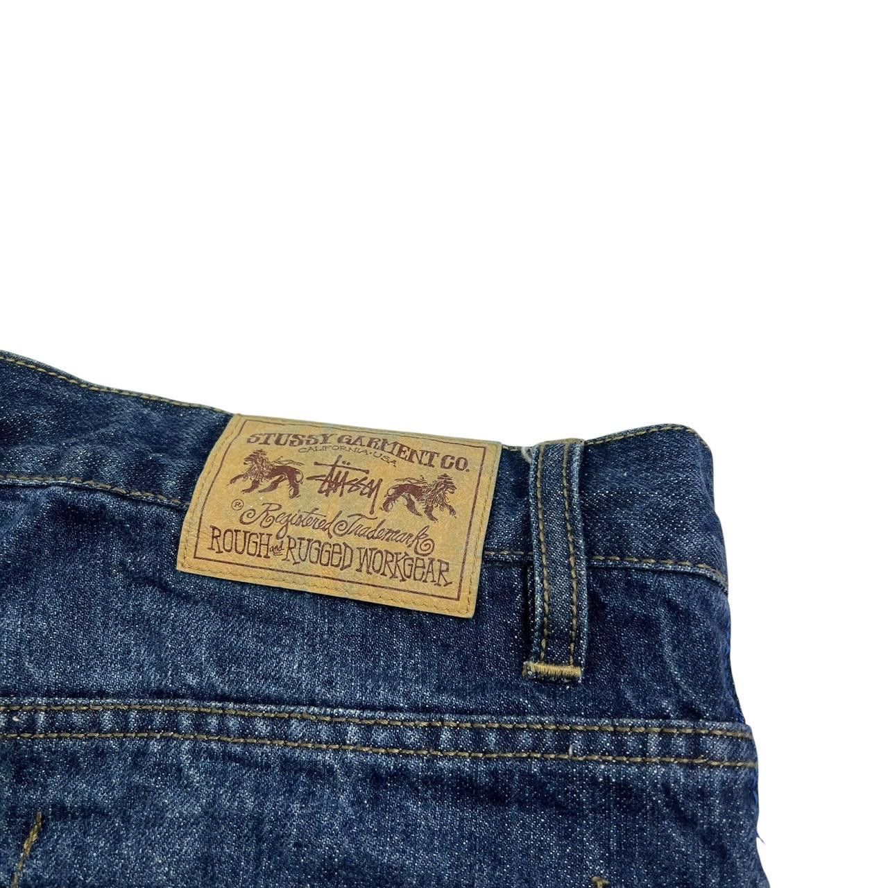 Stussy Vintage Stussy Embroidered Patch Denim Shorts Jorts Waist 32 Size US 32 / EU 48 - 7 Thumbnail
