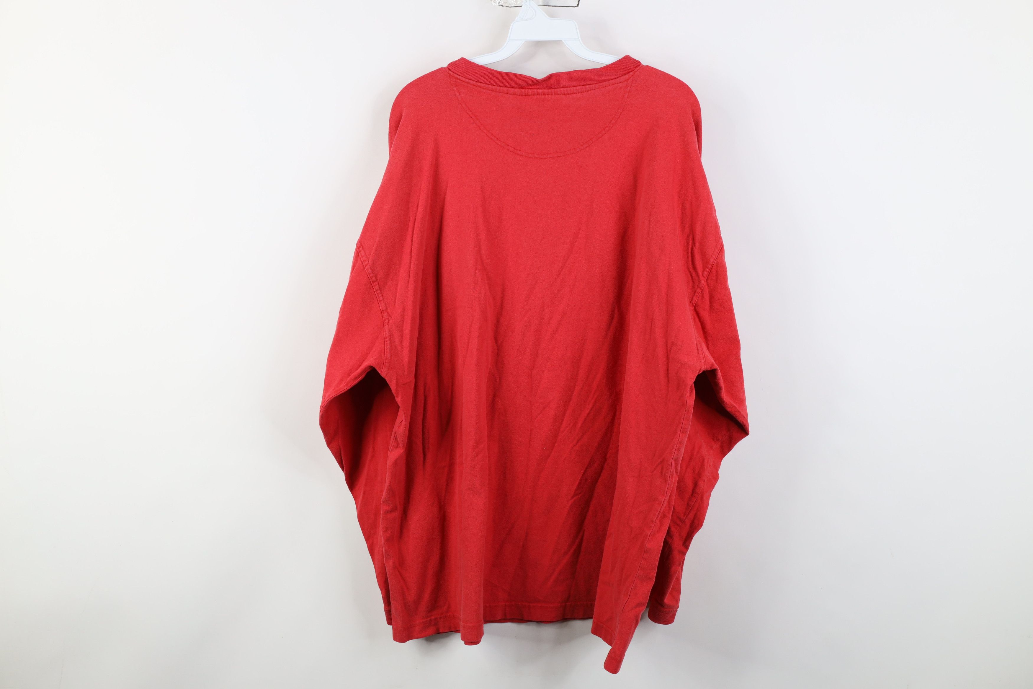 Vintage Vintage 90s Ohio State University Long Sleeve Henley T-Shirt Size US XXL / EU 58 / 5 - 13 Thumbnail