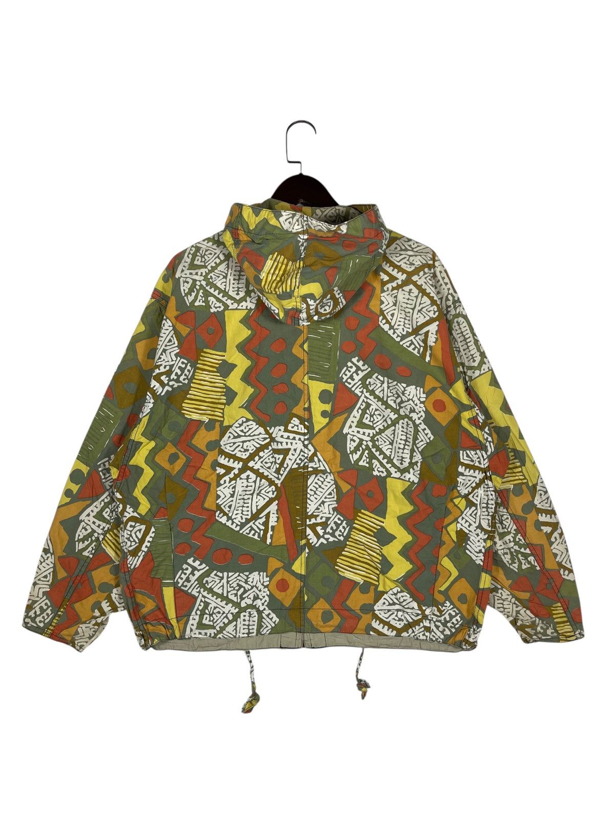 Nigel Cabourn Vintage Nigel Cabourn Geometric Parka Jacket Size US XL / EU 56 / 4 - 18 Thumbnail