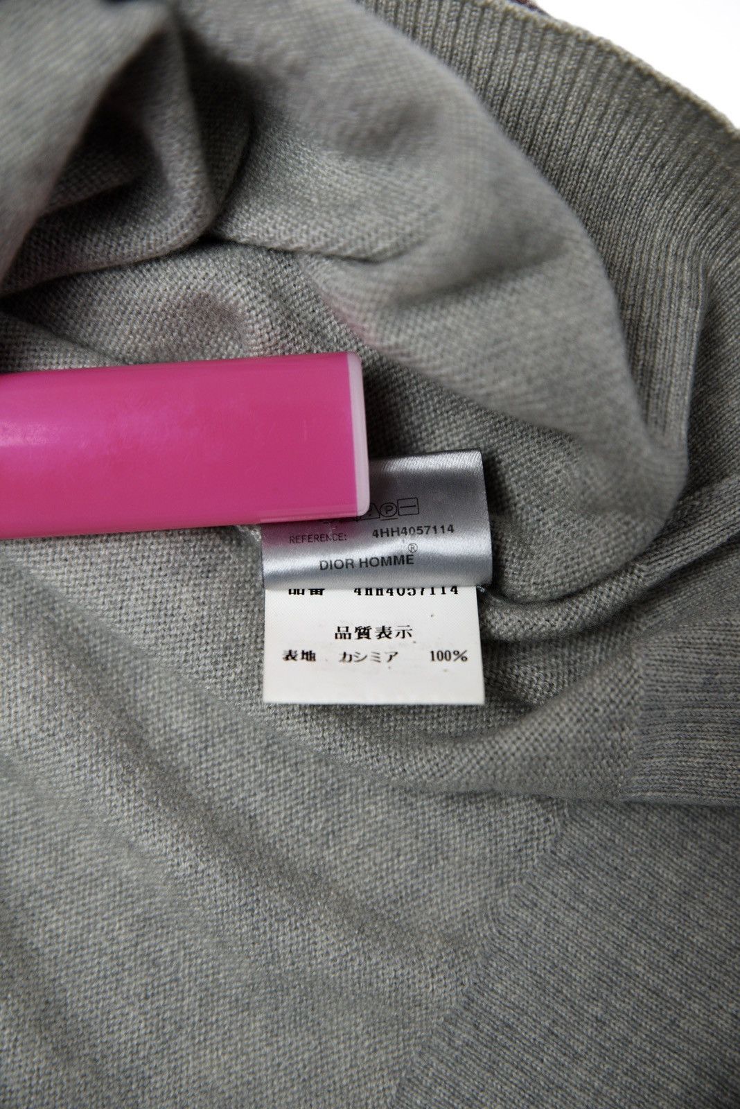 Dior Dior Homme FW04 Distressed Cashmere Turtleneck Sweater Size US XS / EU 42 / 0 - 8 Thumbnail