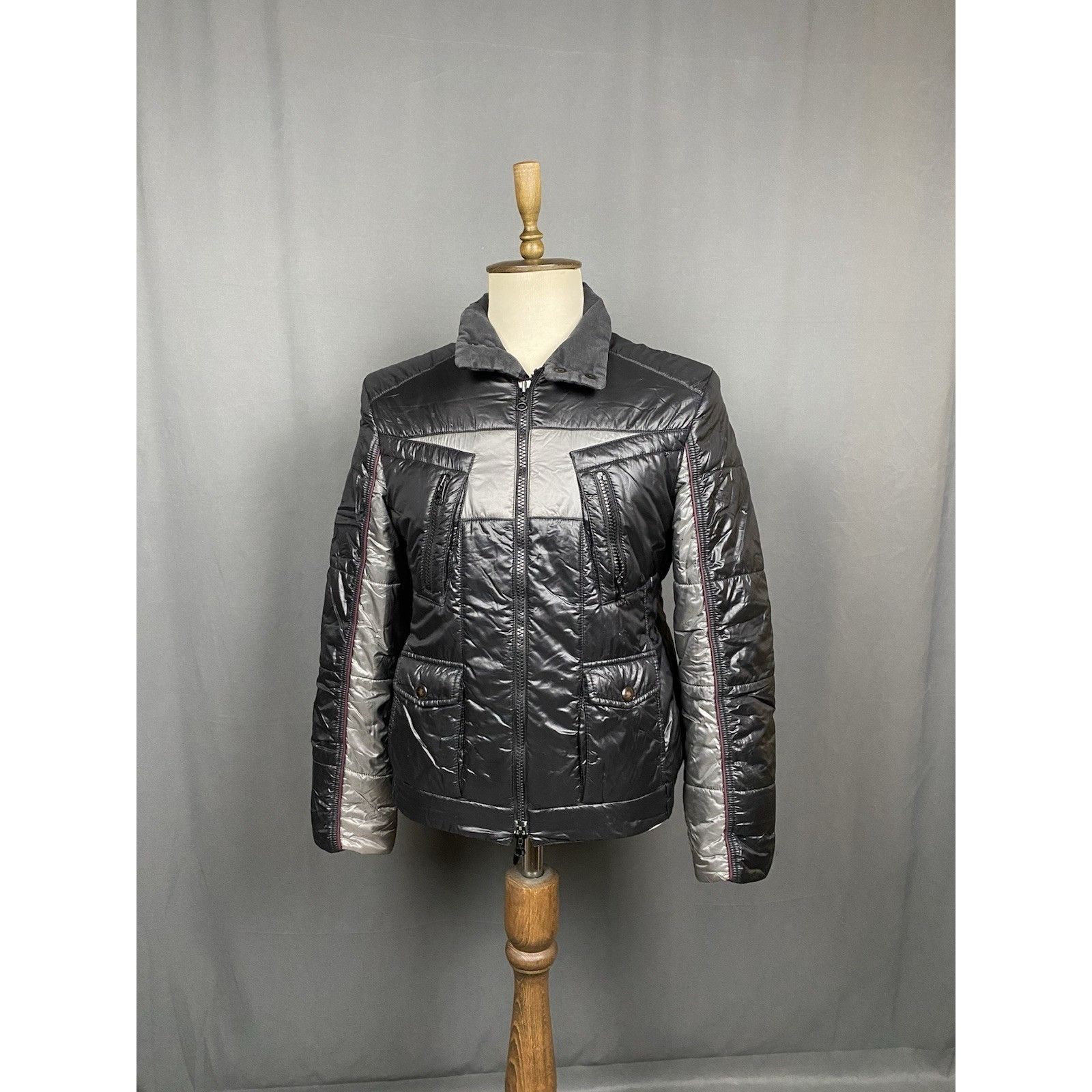 Fay Fay Men's Black Padded Insulated Quilted Jacket Size L Size US L / EU 52-54 / 3 - 2 Thumbnail